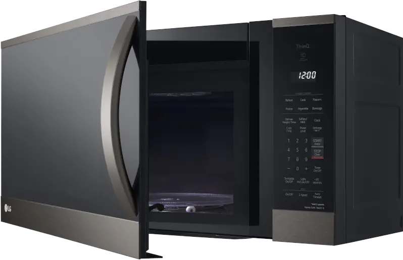 MVEM1825D LG 1.8 cu ft Over the Range Microwave - Black Stainless Steel-4