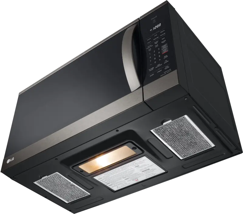 MVEM1825D LG 1.8 cu ft Over the Range Microwave - Black Stainless Steel-5