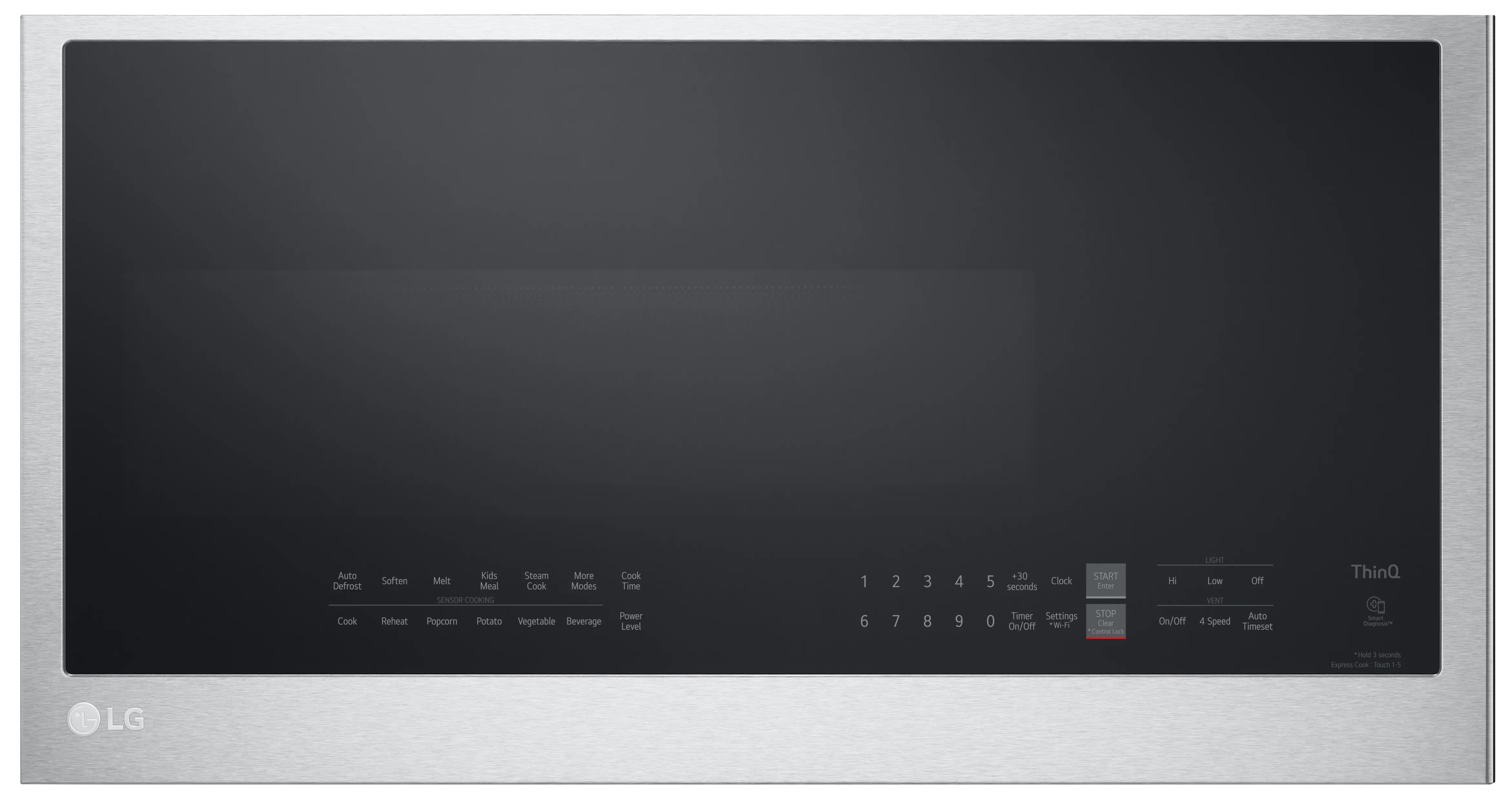 MVEL2033F LG 2 cu ft Over the Range Microwave - Stainless Steel-1