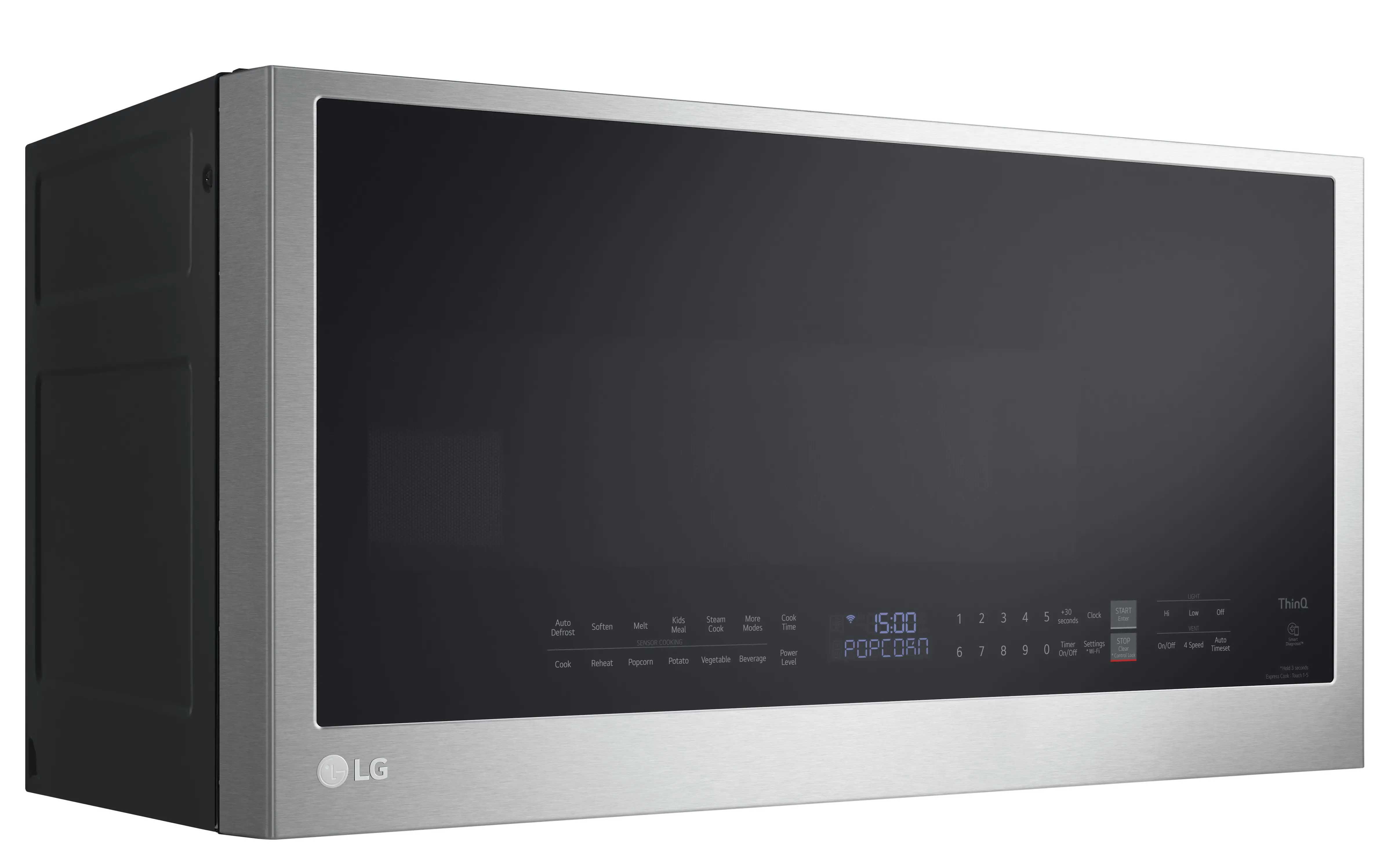 MVEL2033F LG 2 cu ft Over the Range Microwave - Stainless Steel-5
