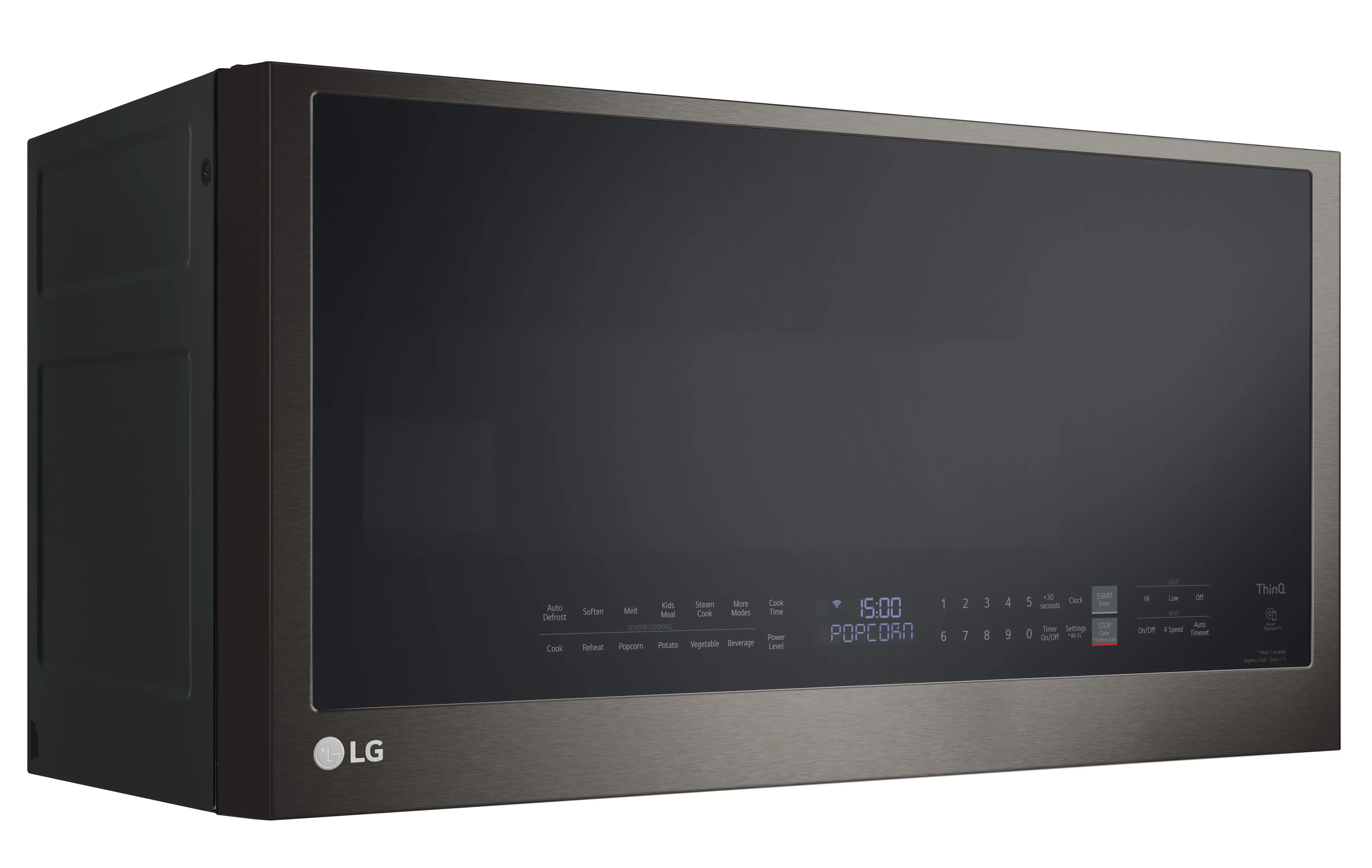 MVEL2033D LG 2 cu ft Over the Range Microwave - Black Stainless Steel-4
