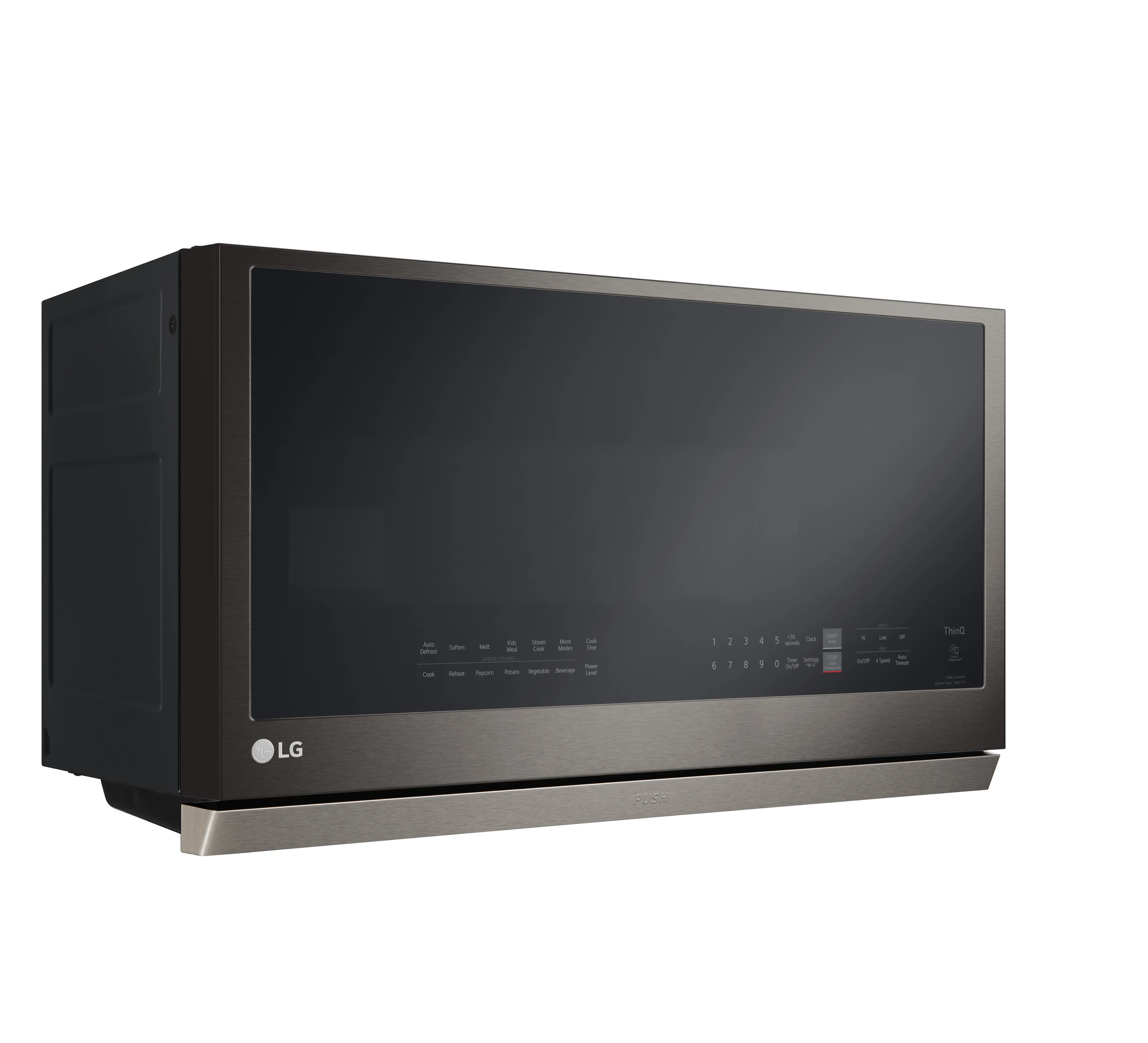MVEL2137D LG 2.1 cu ft Over the Range Microwave - Black Stainless Steel-4