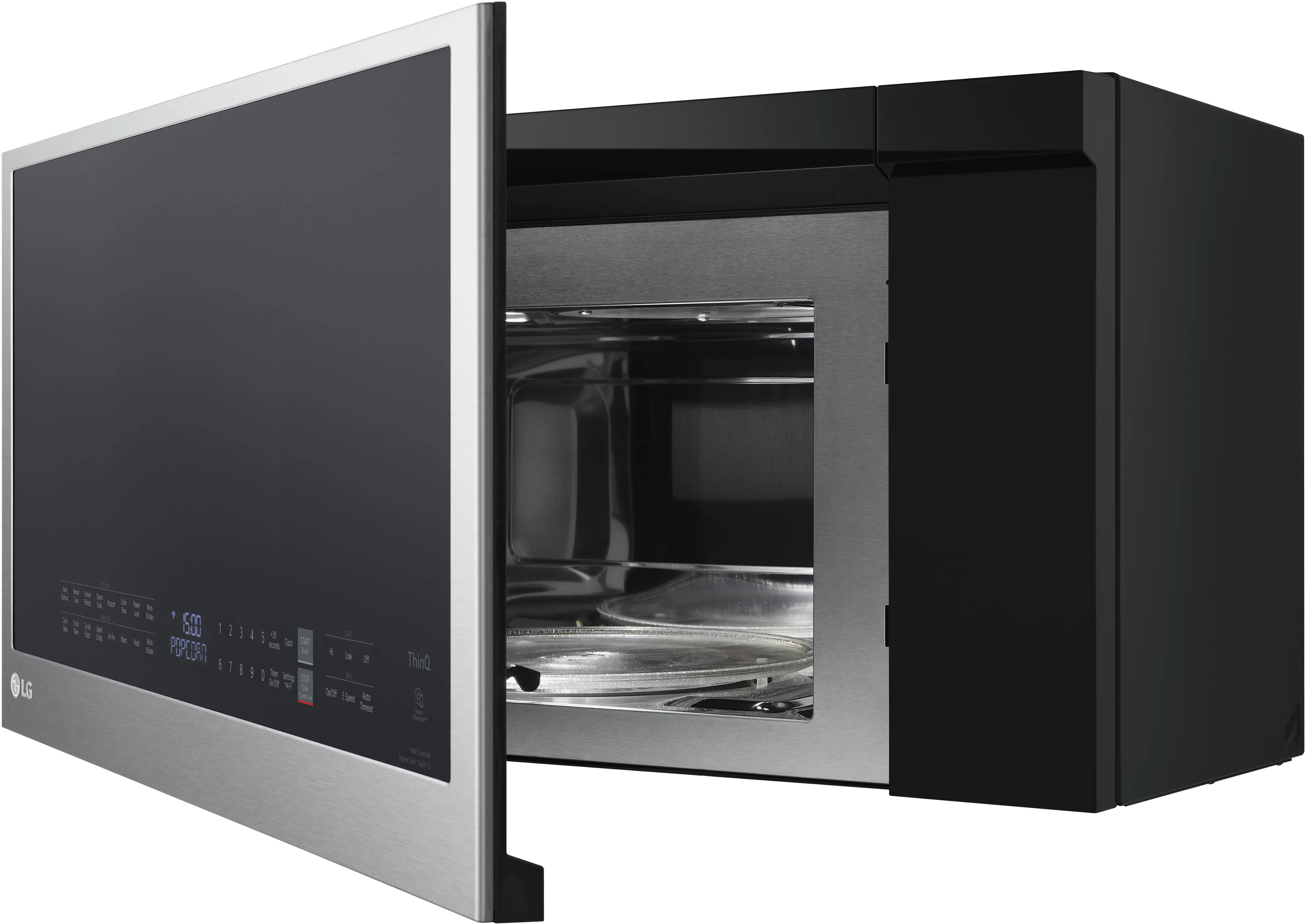 MHEC1737F LG 1.7 cu ft Over the Range Microwave - Stainless Steel-3