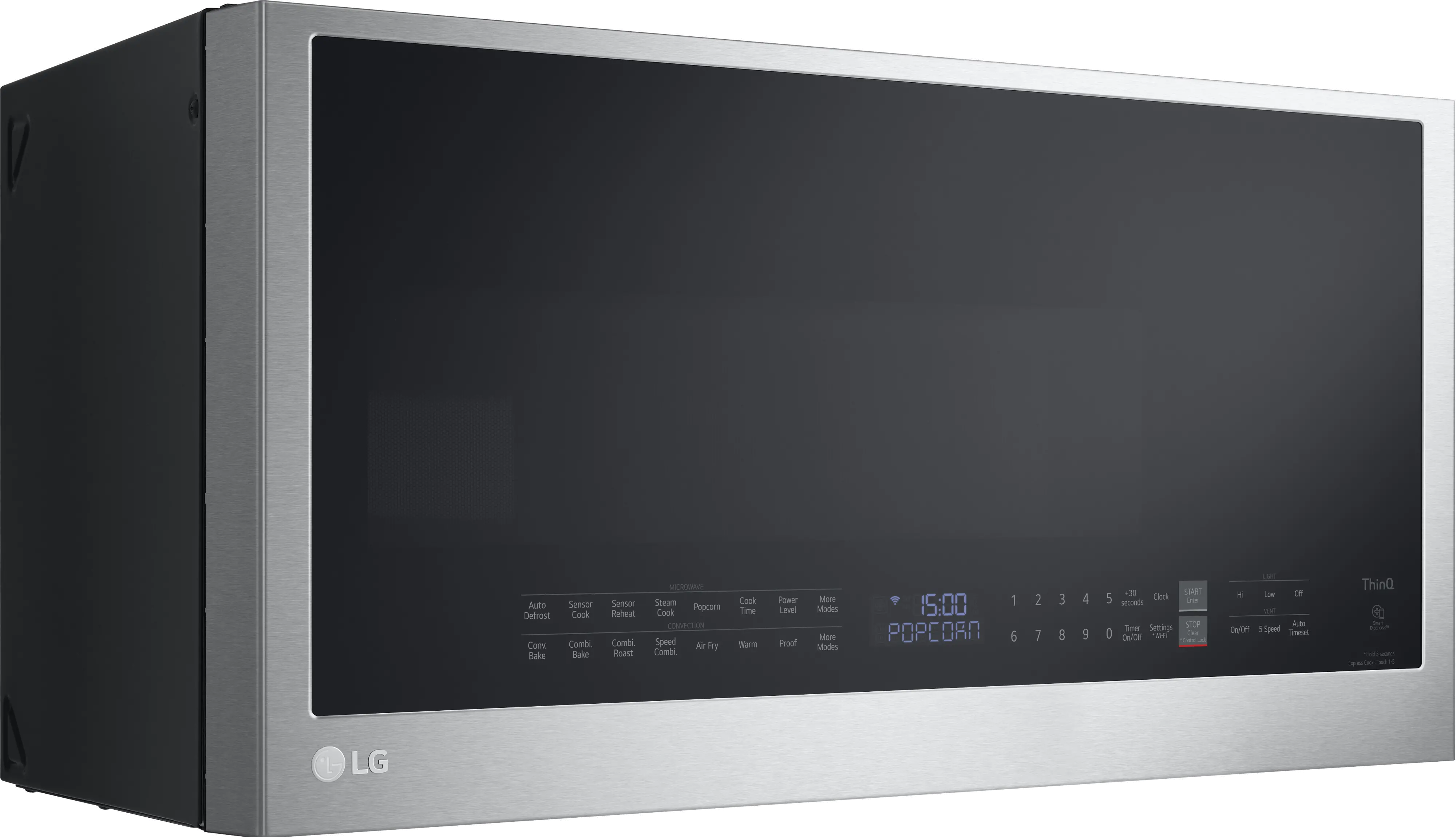 MHEC1737F LG 1.7 cu ft Over the Range Microwave - Stainless Steel-5