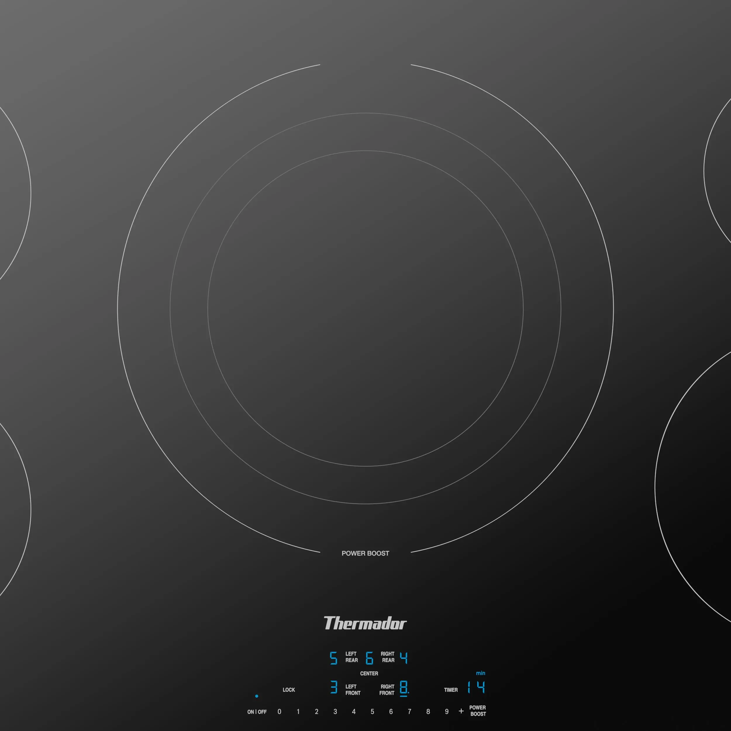 CIT365YB Thermador Heritage® 36  Induction Cooktop - Black-6