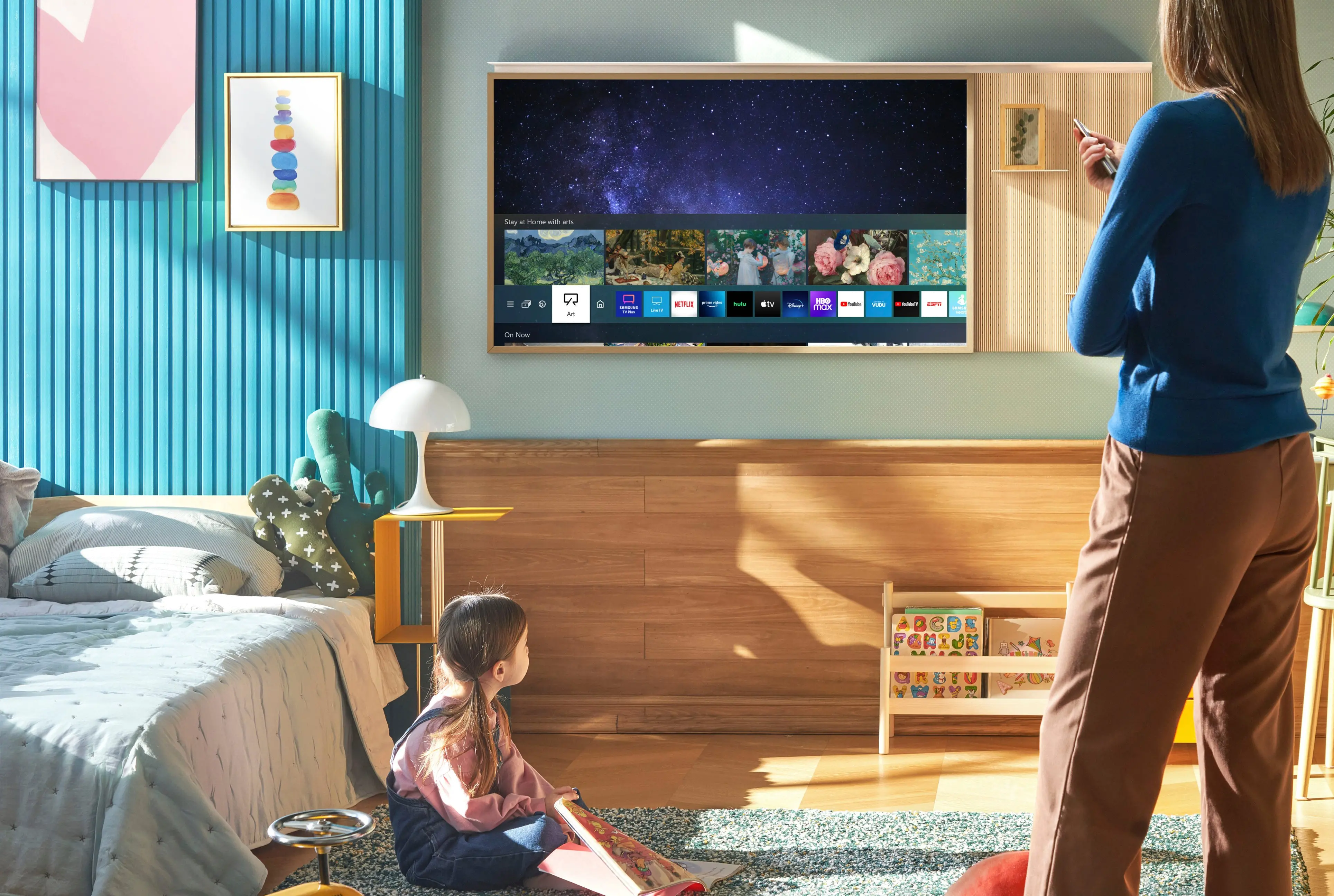 QN85LS03BAFXZA Samsung 85  Class The Frame QLED 4k Smart Tizen TV-15