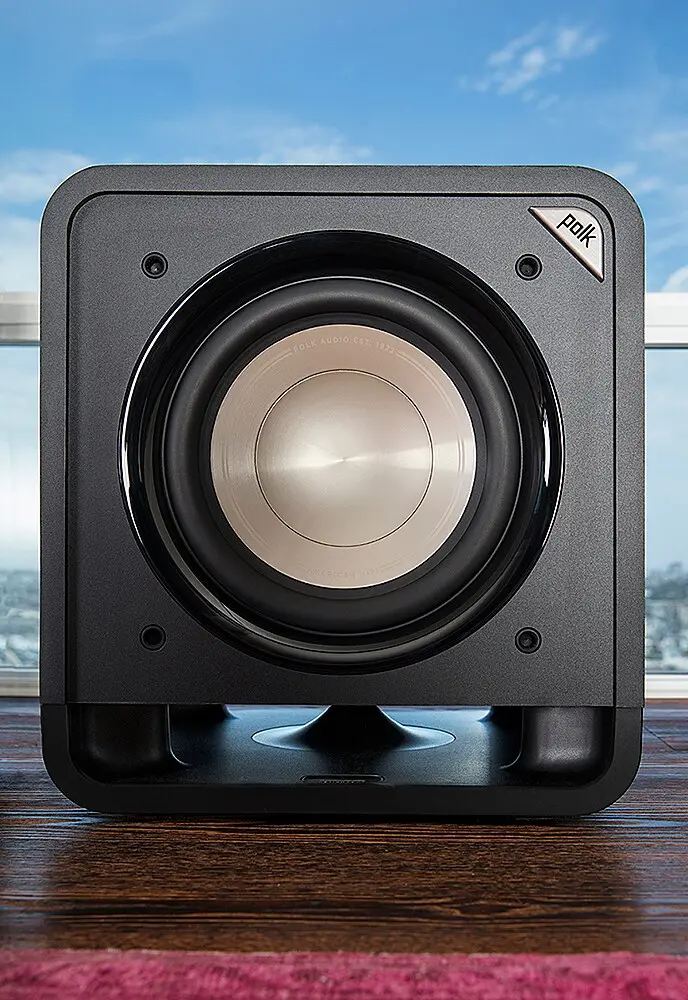 HTS10 BLACK SUBWOOFER Polk Audio 10  Powered Subwoofer - Black-2