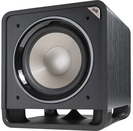 HTS12 BLACK SUBWOOFER Polk Audio 12  Powered Subwoofer - Black Washed Walnut-1