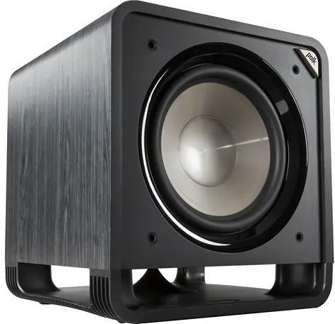 HTS12 BLACK SUBWOOFER Polk Audio 12  Powered Subwoofer - Black Washed Walnut-5