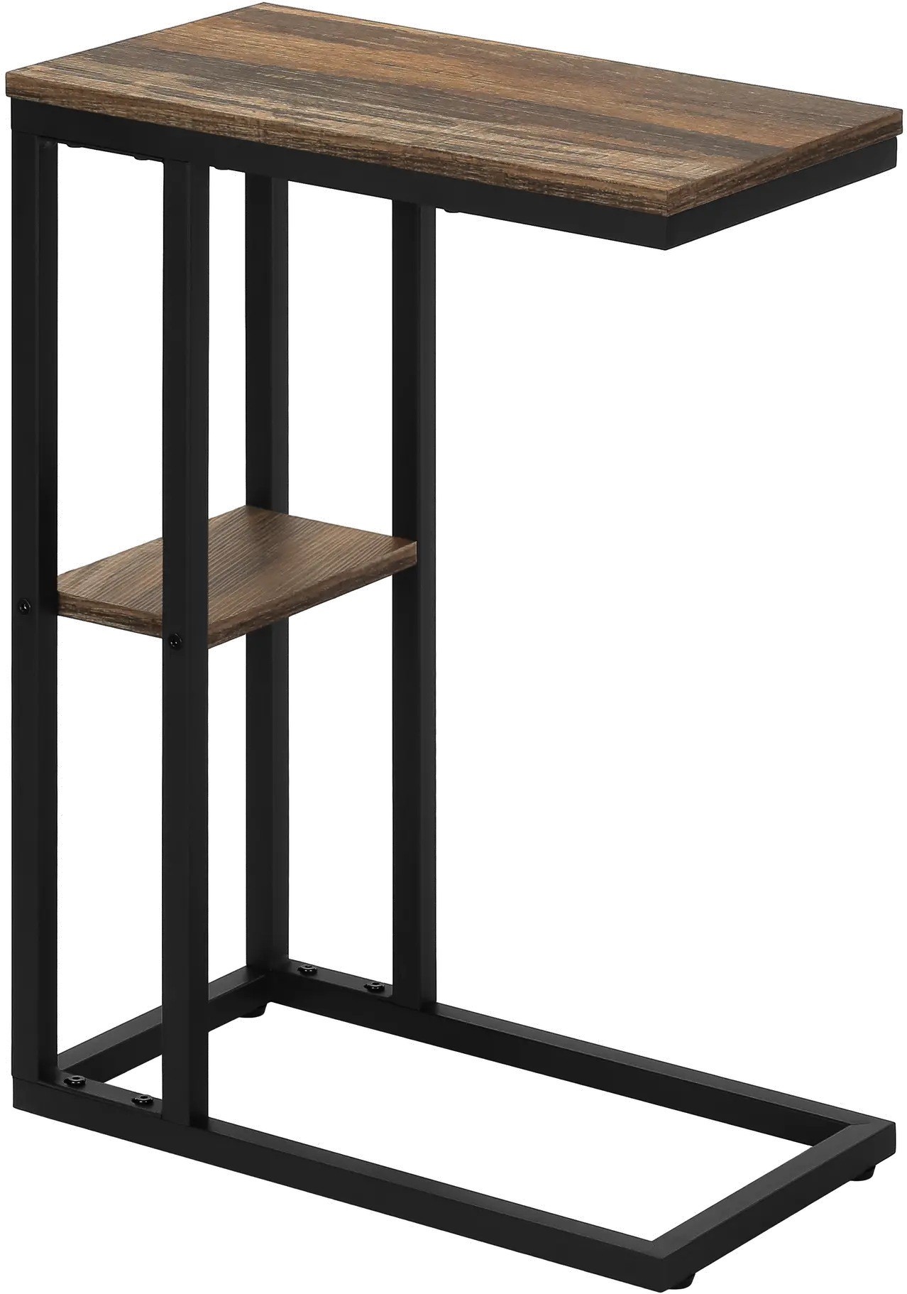 Monarch Brown Rustic Side Table-1