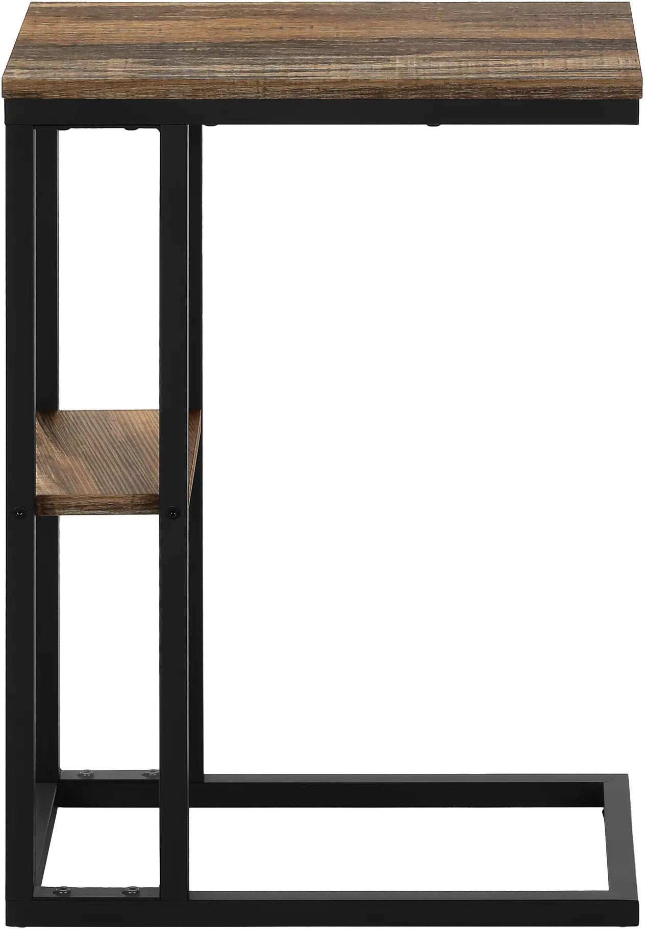 Monarch Brown Rustic Side Table-3