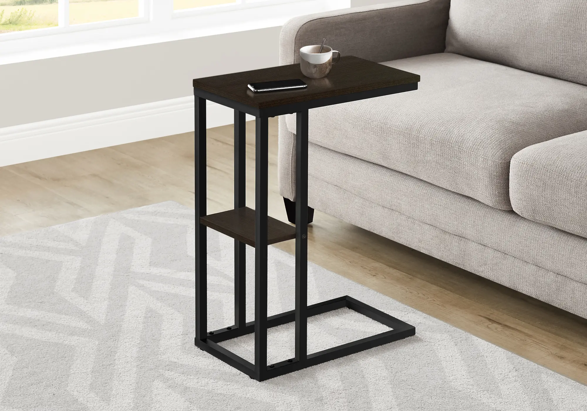 Monarch Brown Side Table-2