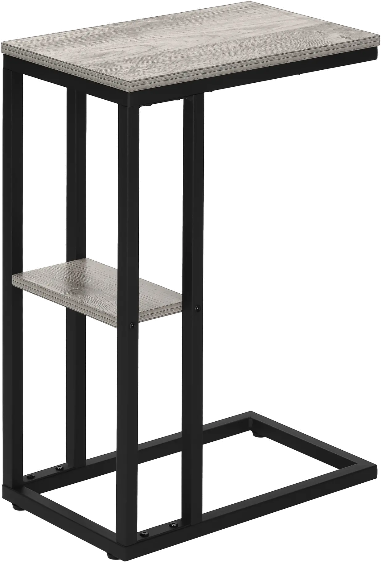 Monarch Gray Rustic Side Table-1