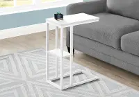 Monarch White Side Table