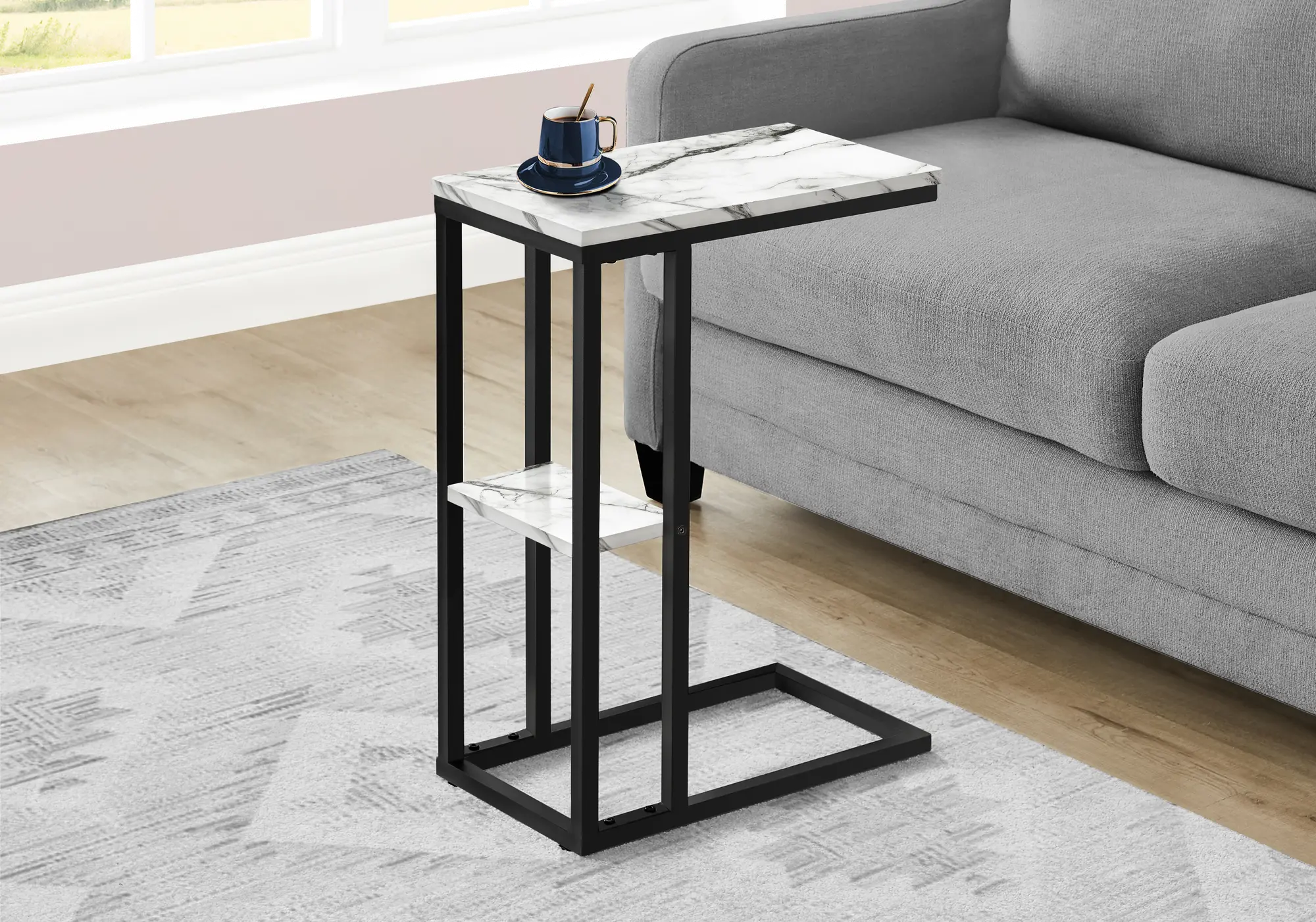 Monarch Marble Side Table-2