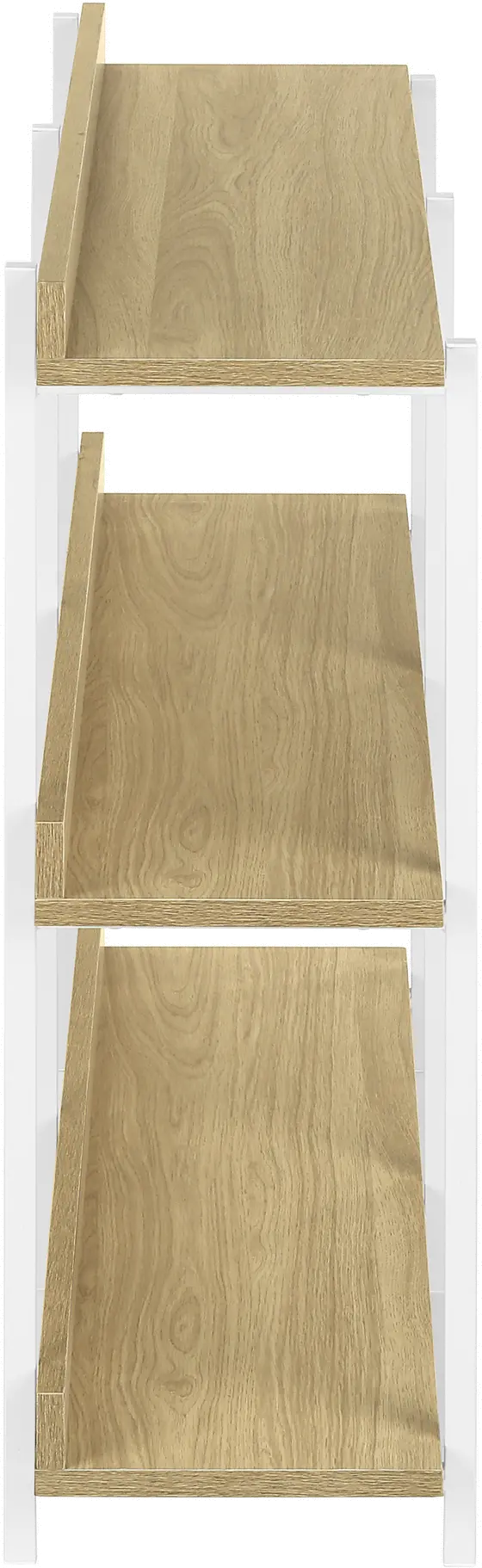 Cameron Light Brown  3-Tier Console Table-4