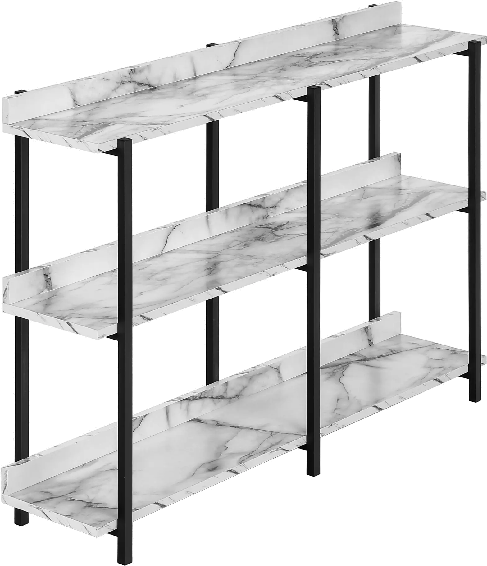 Cameron Marble 3-Tier Console Table-3
