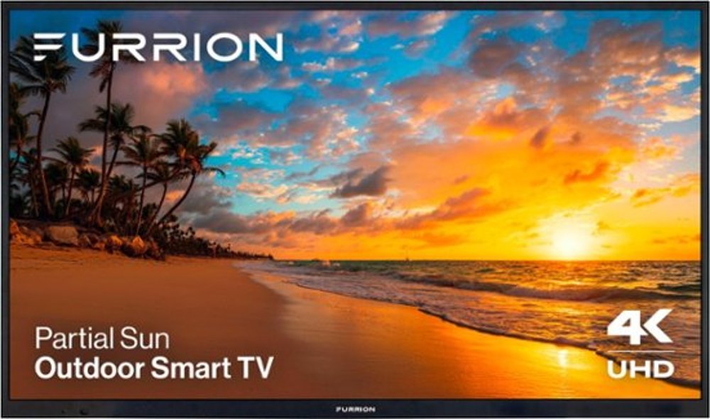 Furrion - Aurora 65" Partial Sun Smart 4K UHD LED Outdoor TV