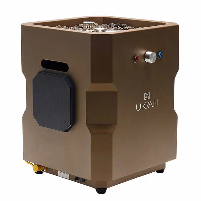 Ukiah Bronze Tailgater II Portable Firepit-4