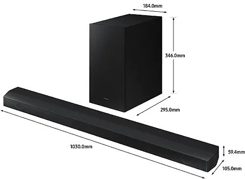 HW-B650/ZA Samsung HW-B650 430W 3.1-Channel Soundbar System-9