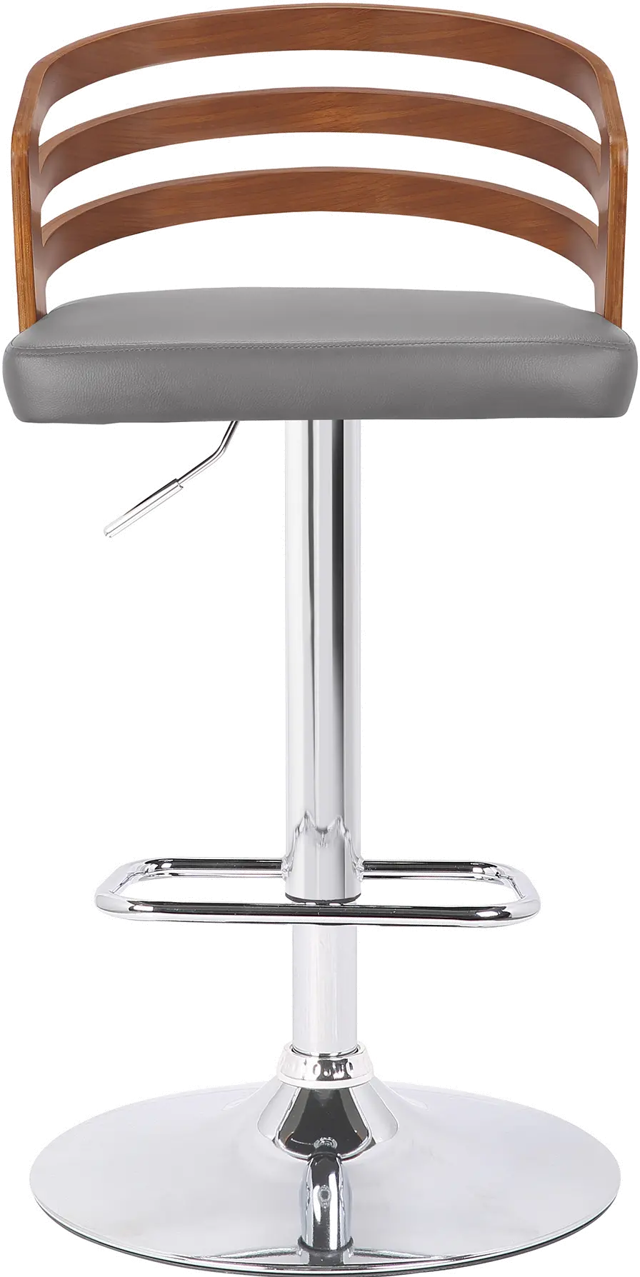 LCADSWBAGRWA Adele Gray Adjustable Bar Stool-2