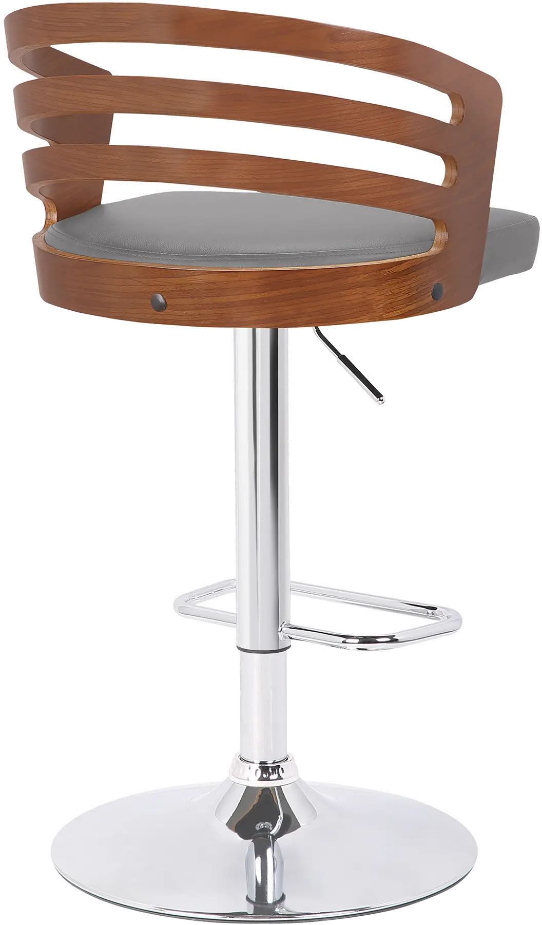 LCADSWBAGRWA Adele Gray Adjustable Bar Stool-3