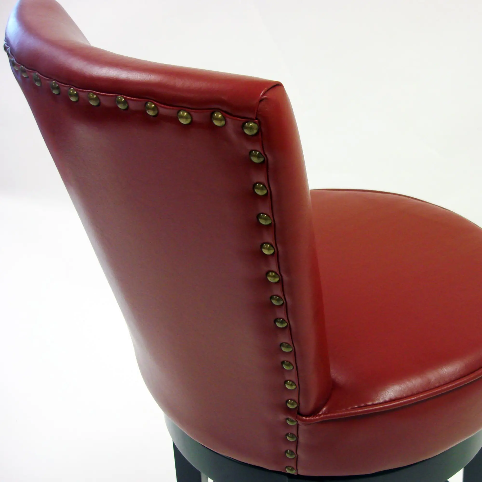 LC4044BARE26 Revere Red Swivel Counter Height Stool-2