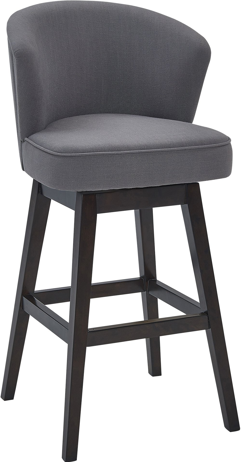 Brandy Gray Swivel Counter Height Stool