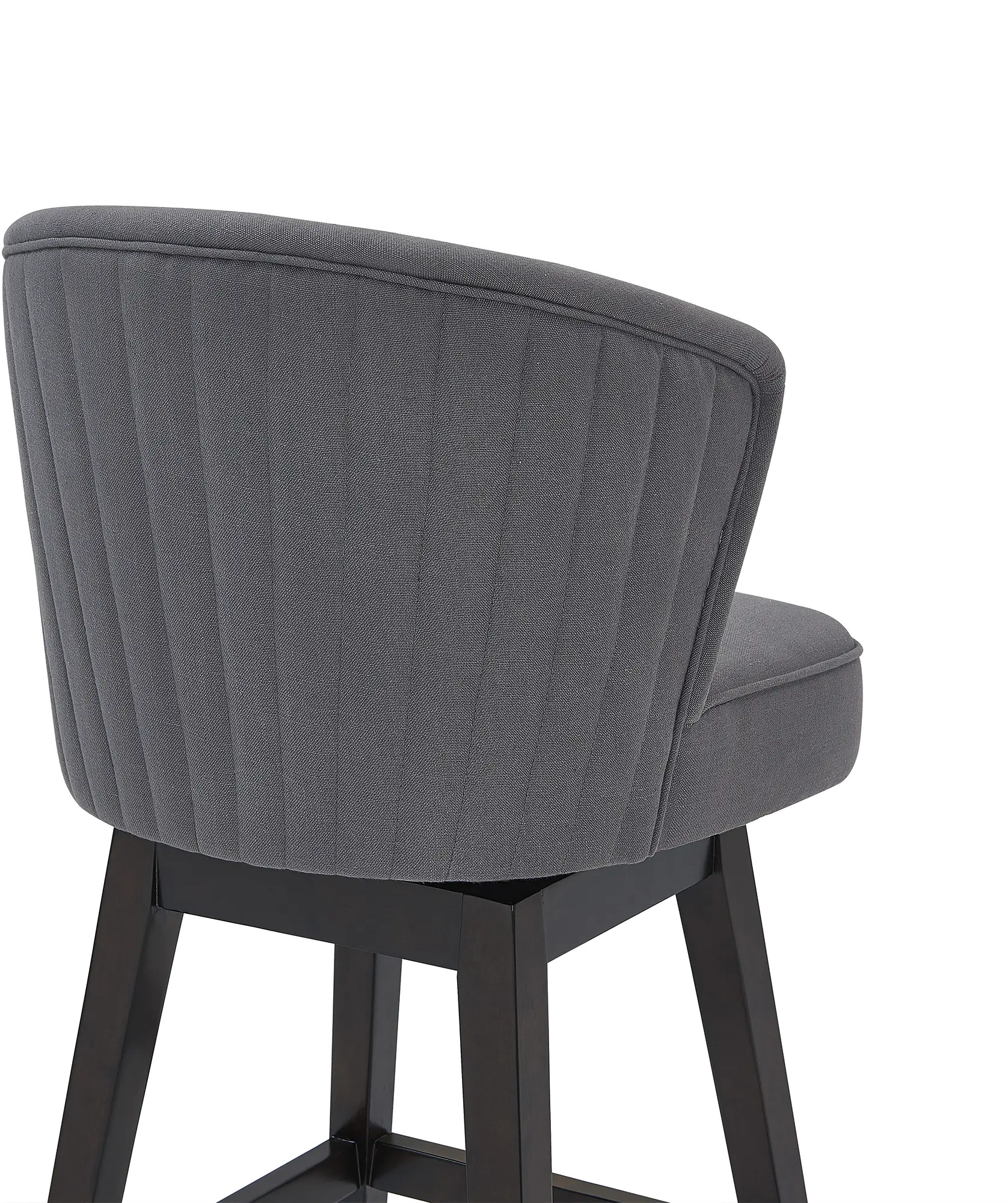 LCBDBAESGR30 Brandy Gray Swivel Bar Stool-5