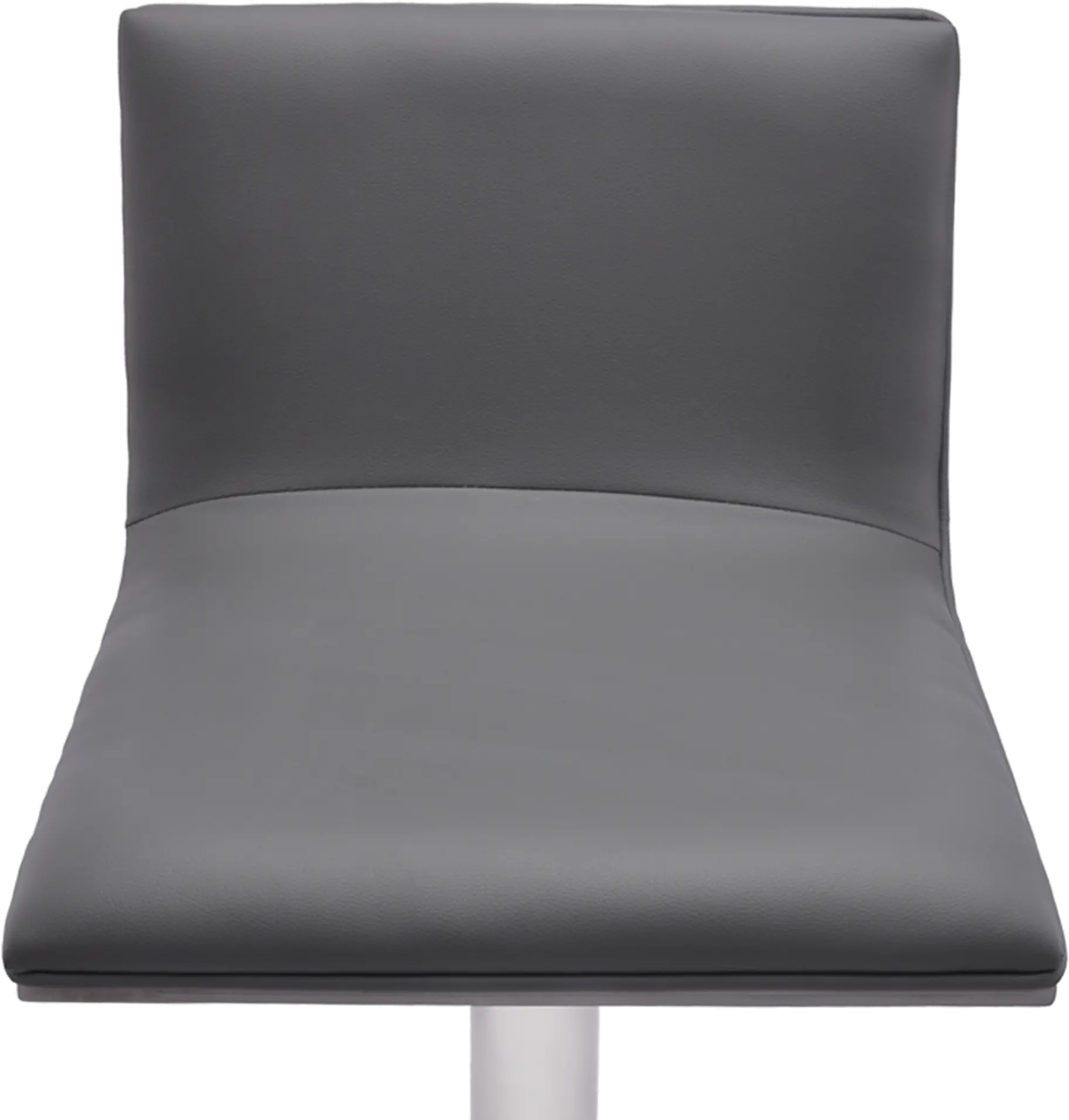 LCCRBAGRBS Crystal Swivel Dark Gray Adjustable Bar Stool-3