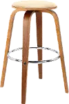 LCHBBACRWA26 Harbor Cream Swivel Counter Height Stool