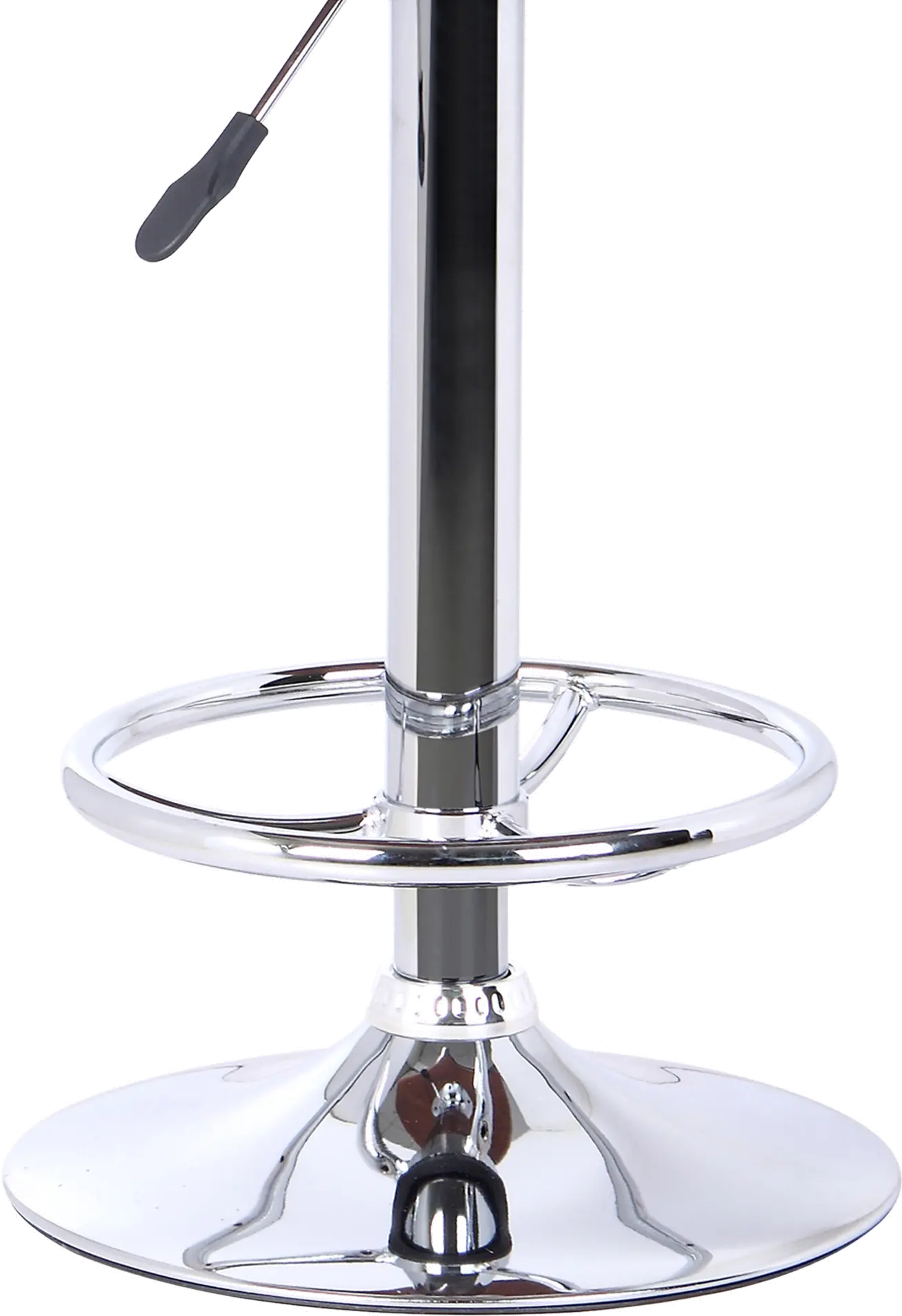 LCJABABLKWA Java Black and Walnut Adjustable Height Bar Stool-3