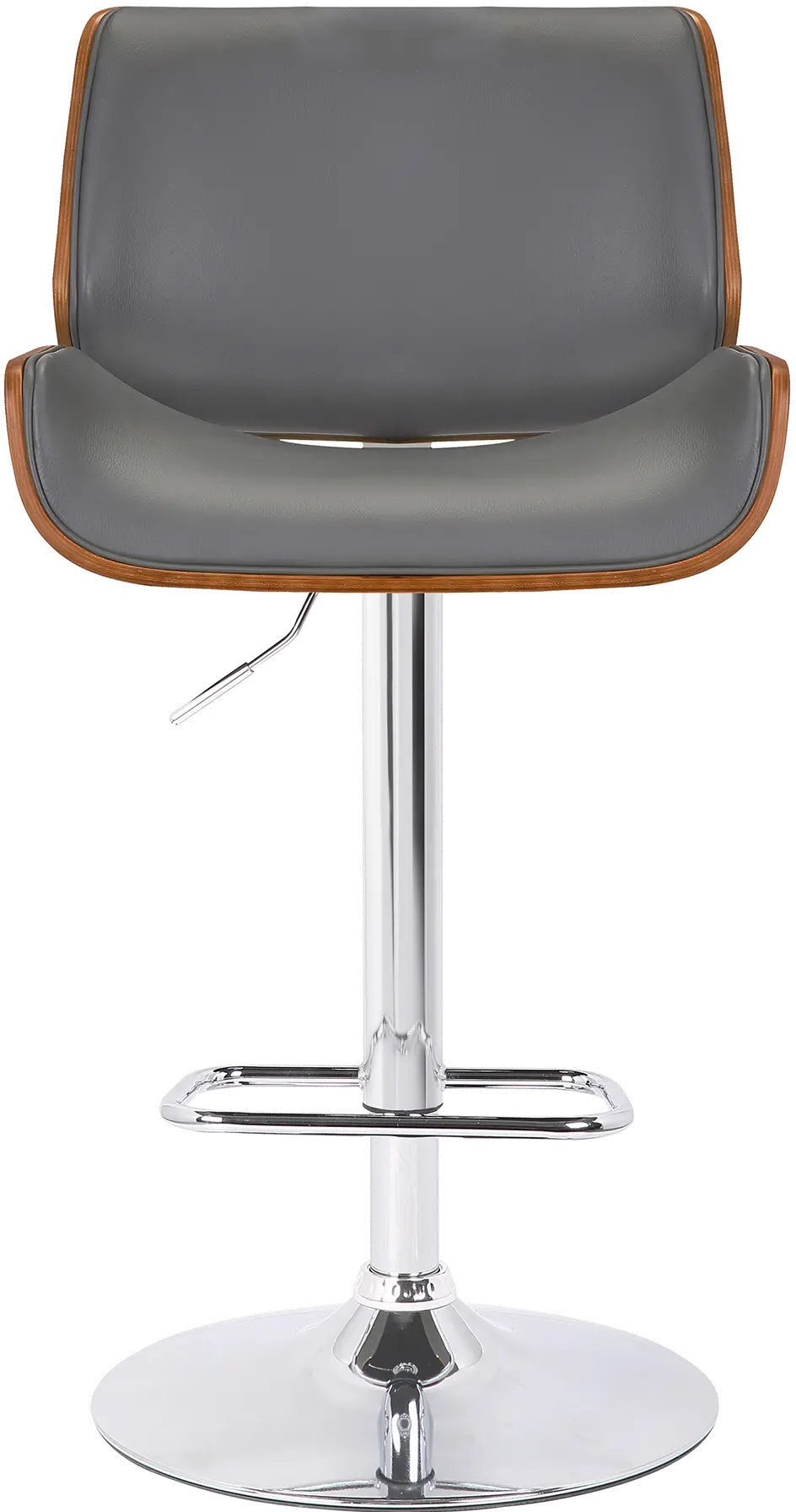 LCLOSWBAGRWA London Gray Swivel Adjustable Bar Stool-3