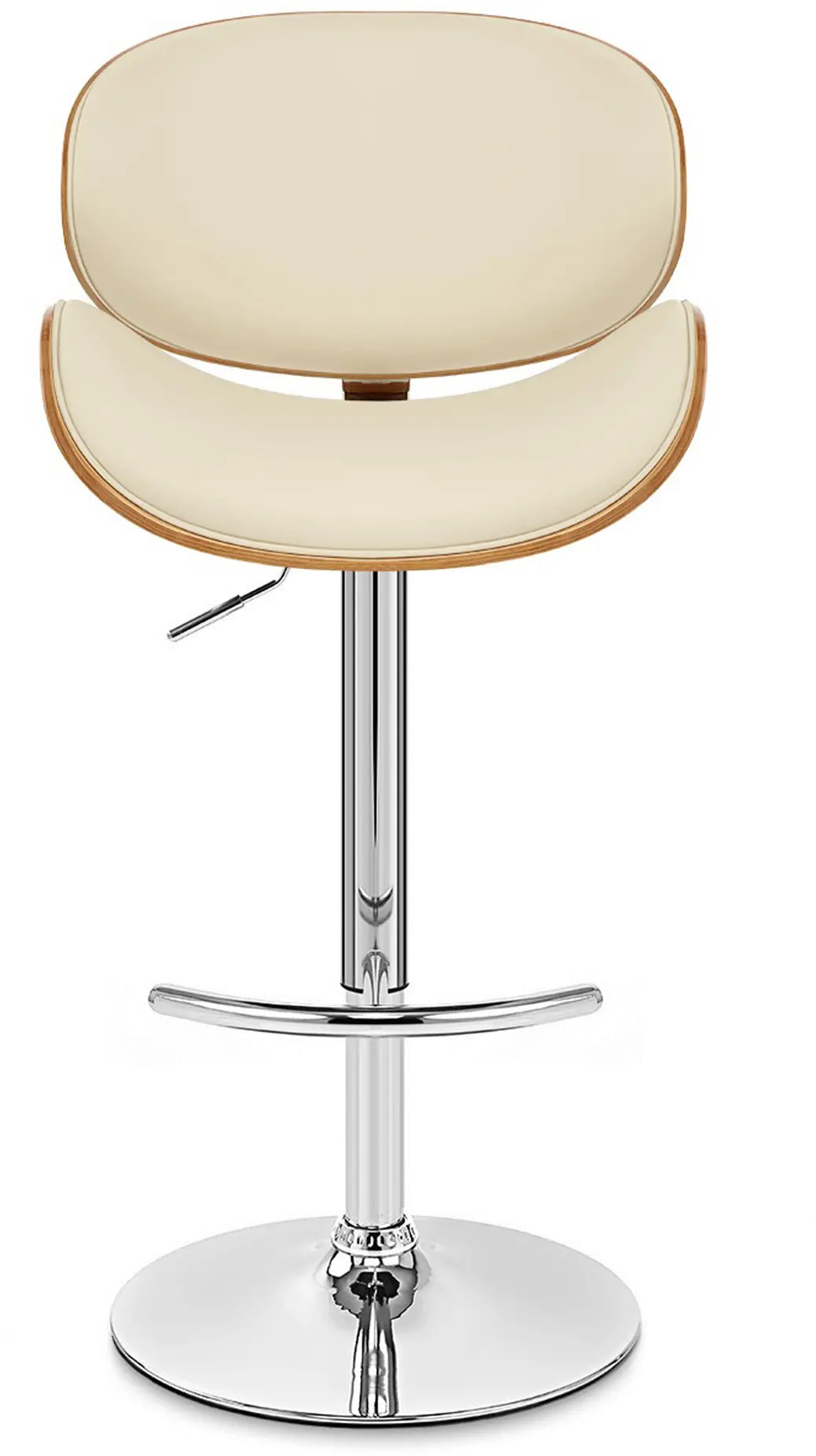 LCNABACRWA Naples Cream Adjustable Bar Stool-1