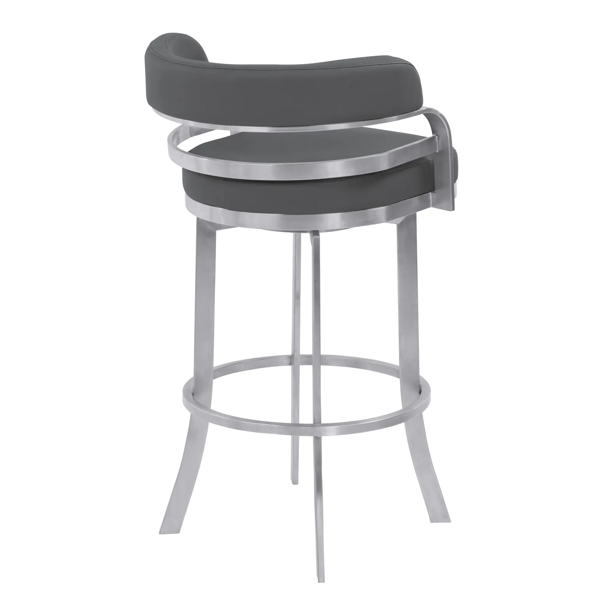 LCPRBAGRBS30 Prinz Gray Swivel Bar Stool-3