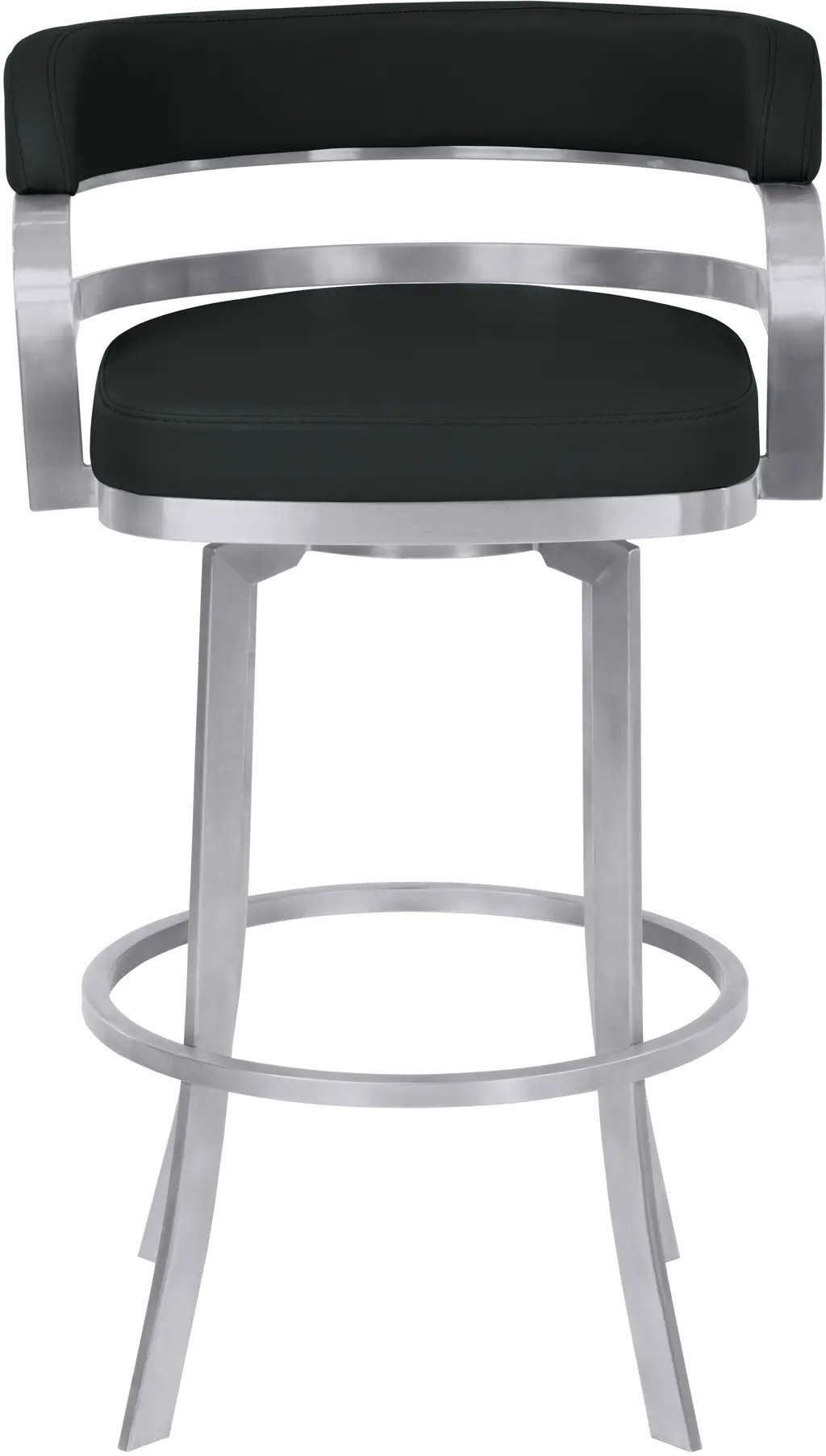 LCPRBABLBS30 Prinz Black Swivel Bar Stool-1