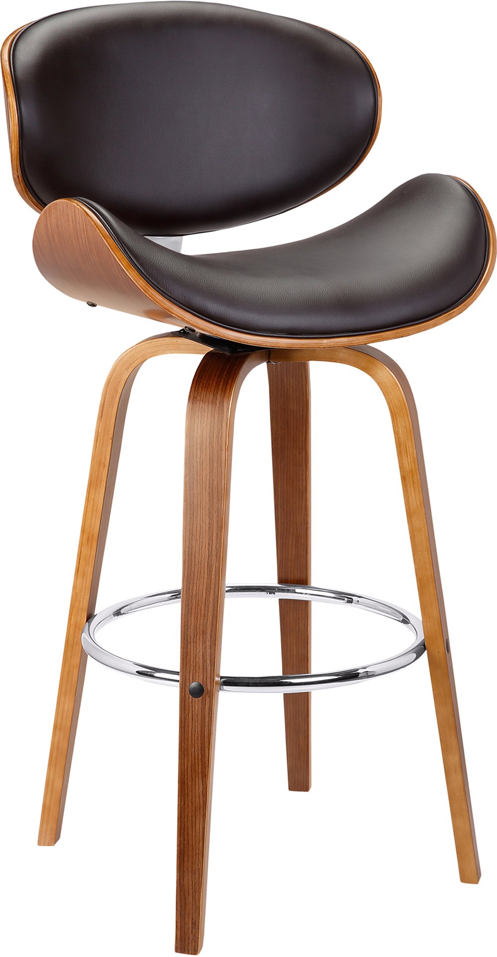 Solvang Brown Swivel Counter Height Stool