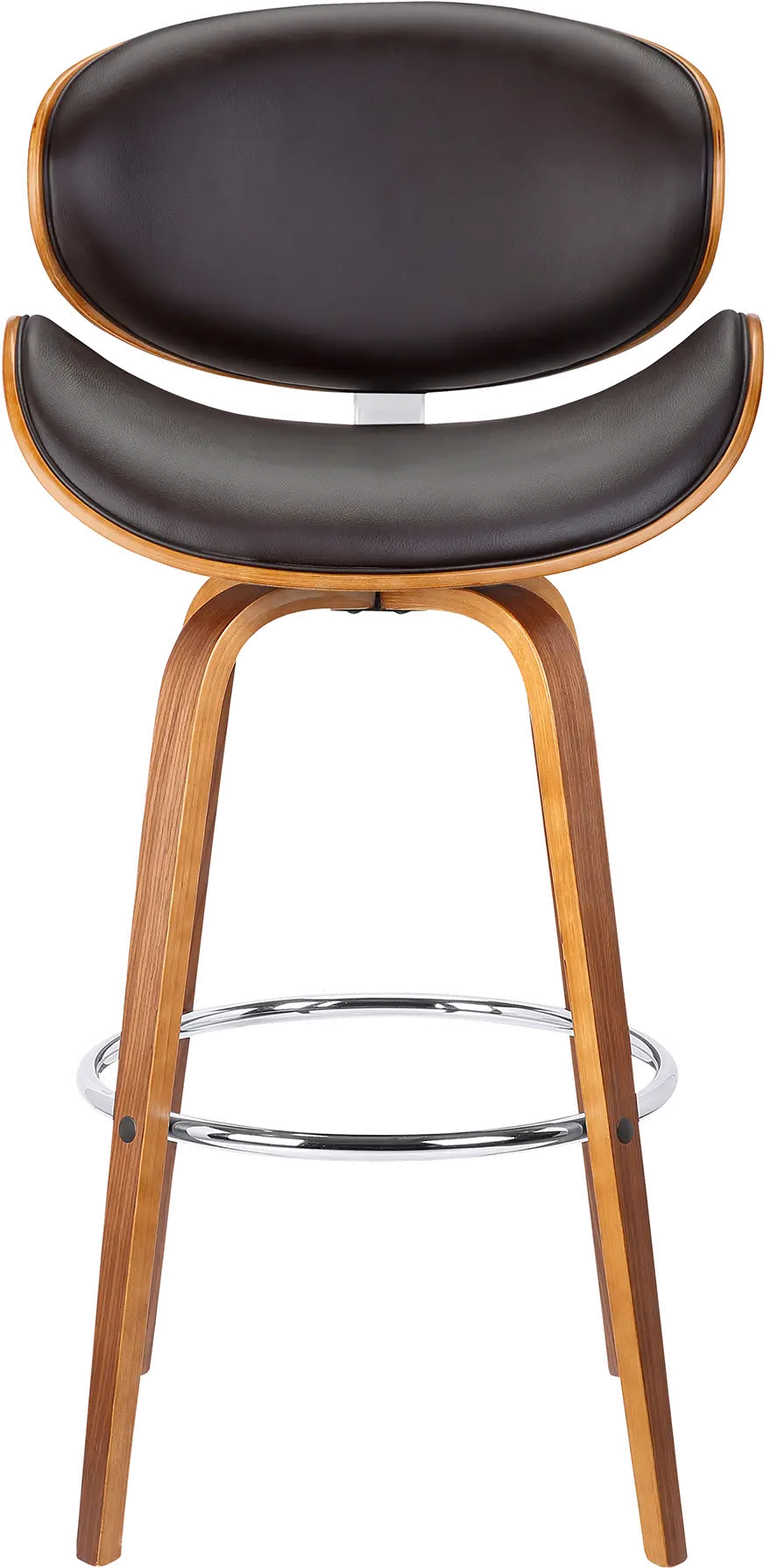 LCSLBABRWA26 Solvang Brown Swivel Counter Height Stool-2