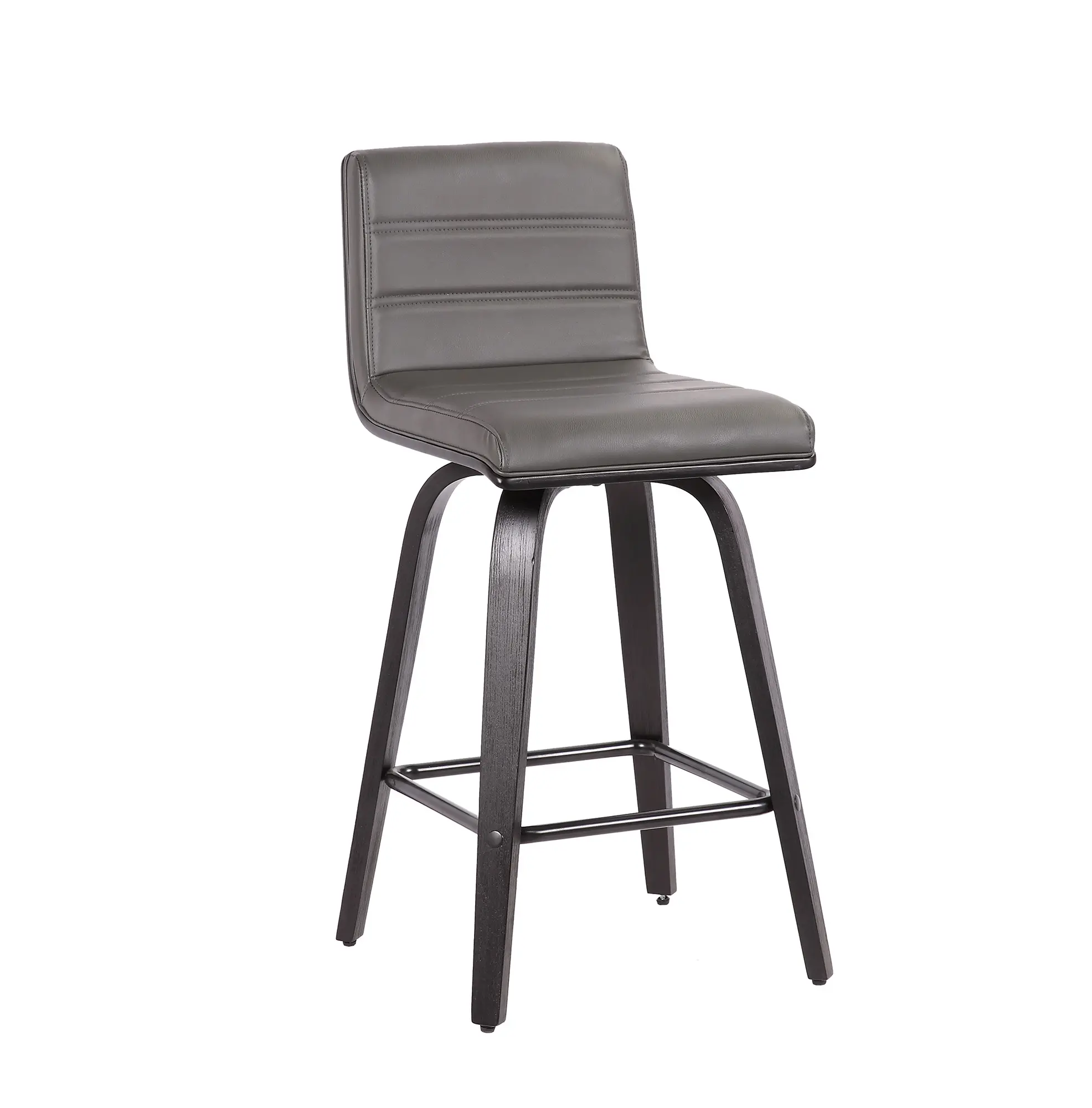 LCVIBAGRBL30 Vienna Gray Swivel Bar Stool-2