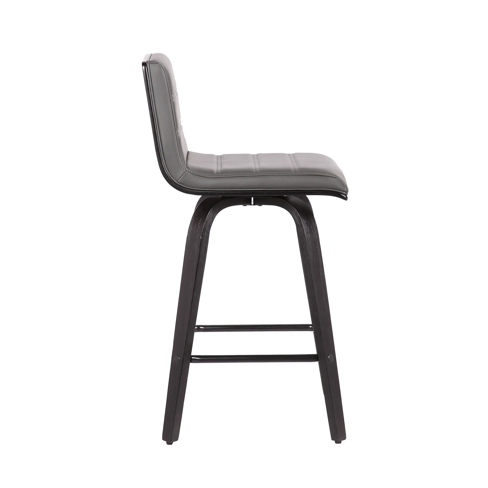 LCVIBAGRBL30 Vienna Gray Swivel Bar Stool-1