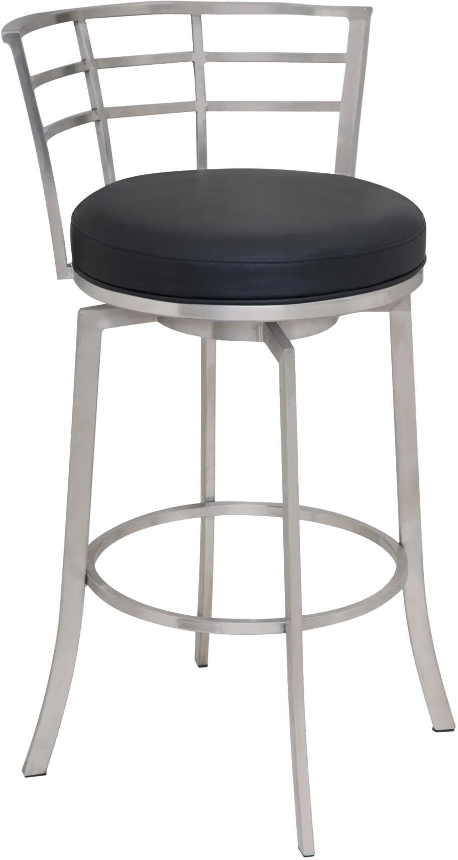 LCVI26BABLK Viper Black Swivel Counter Height Stool-1
