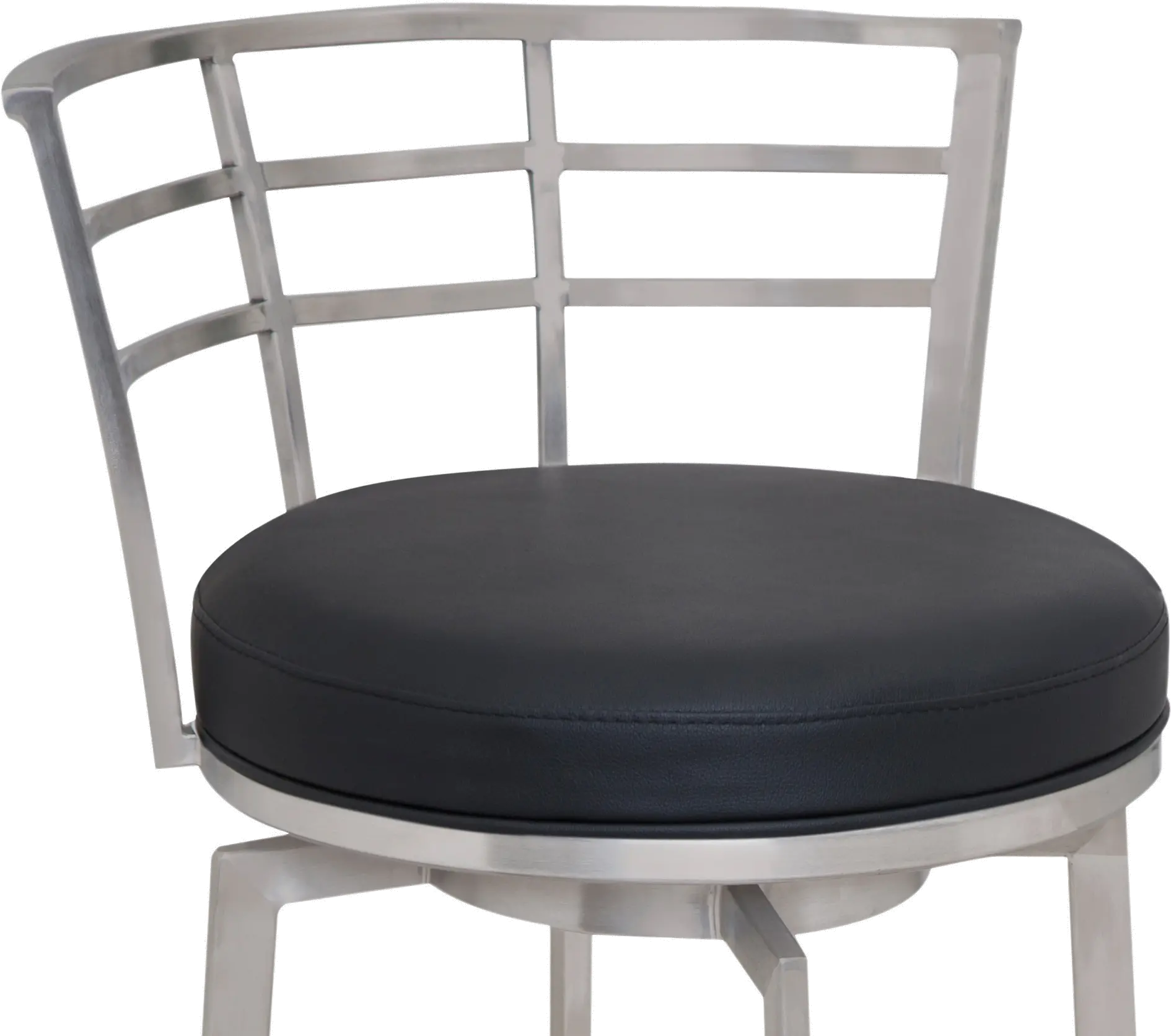 LCVI26BABLK Viper Black Swivel Counter Height Stool-2