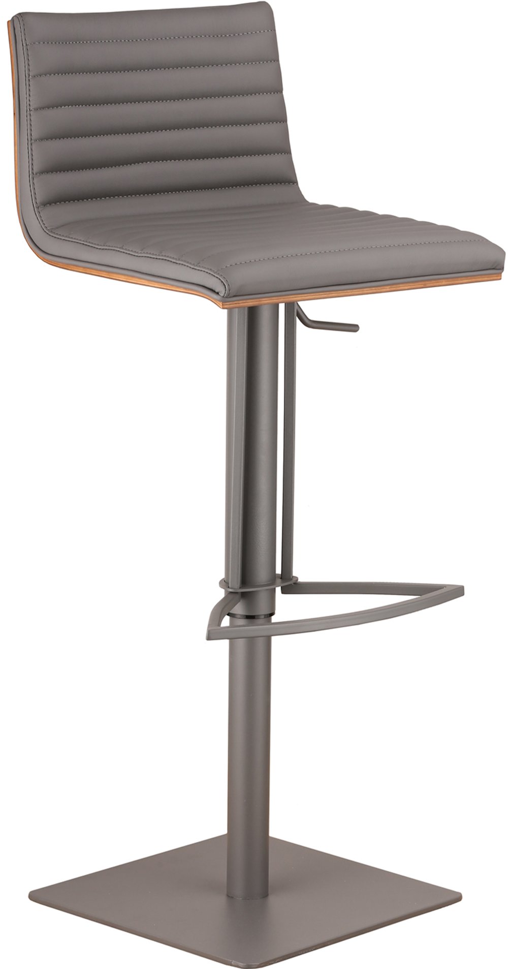 Café Gray Adjustable Height Bar Stool