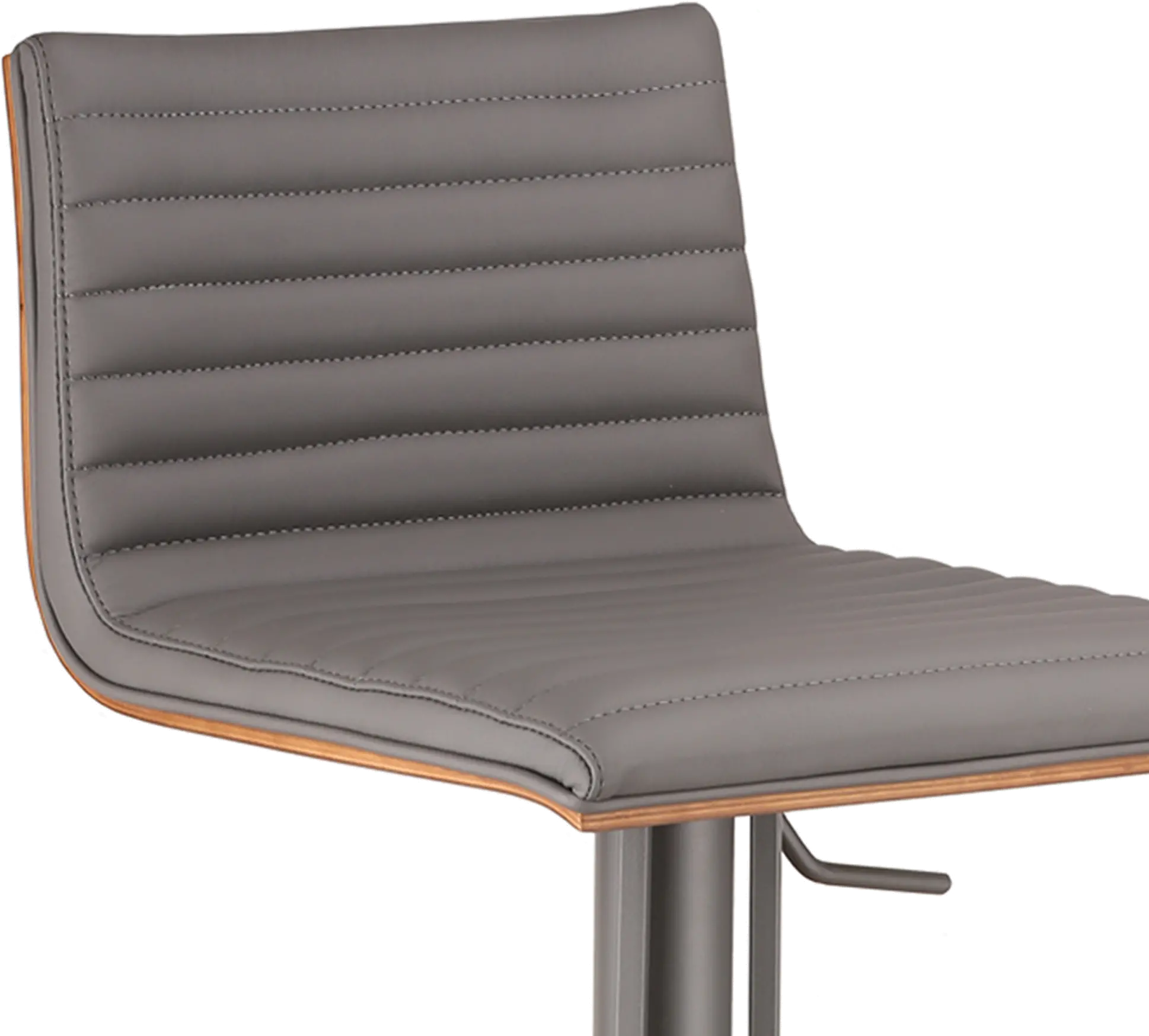 LCCASWBAGRBA Café Gray Adjustable Height Bar Stool-3