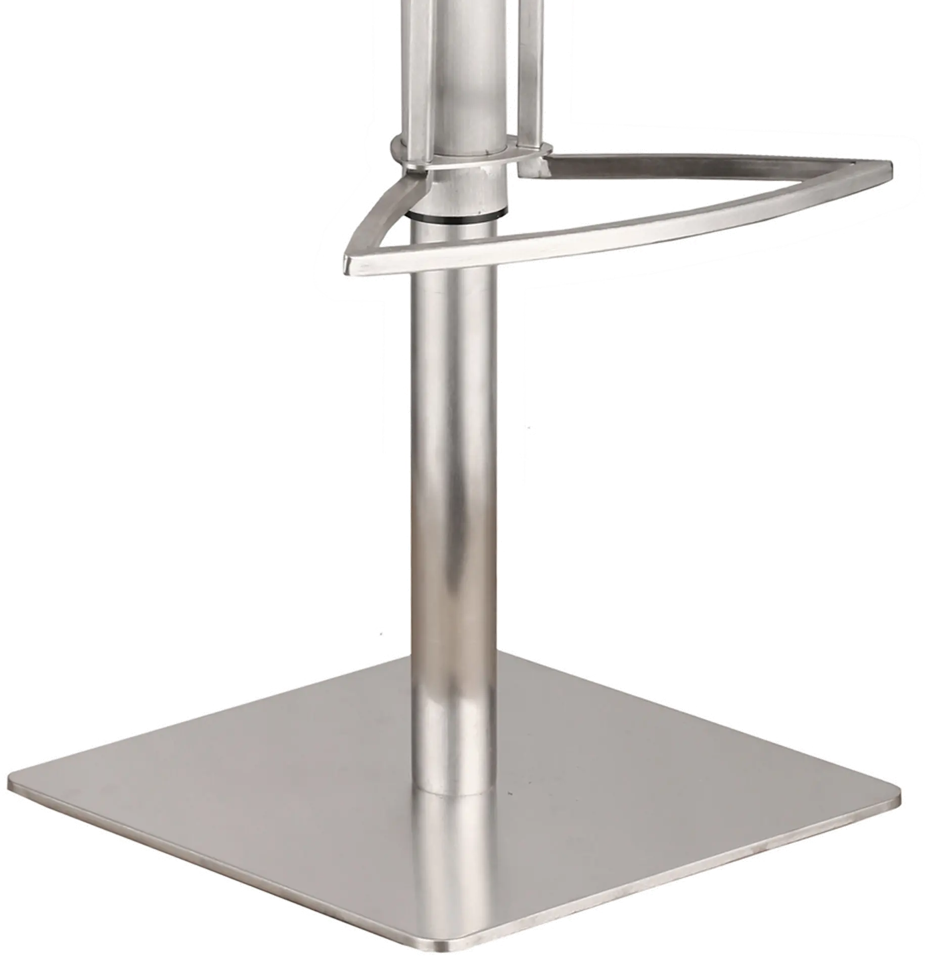 LCCASWBAGRB201 Café Gray and Chrome Adjustable Height Bar Stool-3