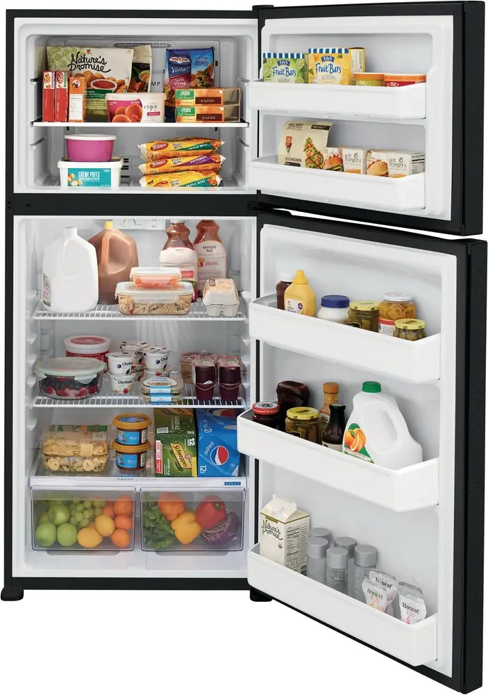FFTR1814WB Frigidaire 18.3 cu. ft. Top Freezer Refrigerator - Black-6