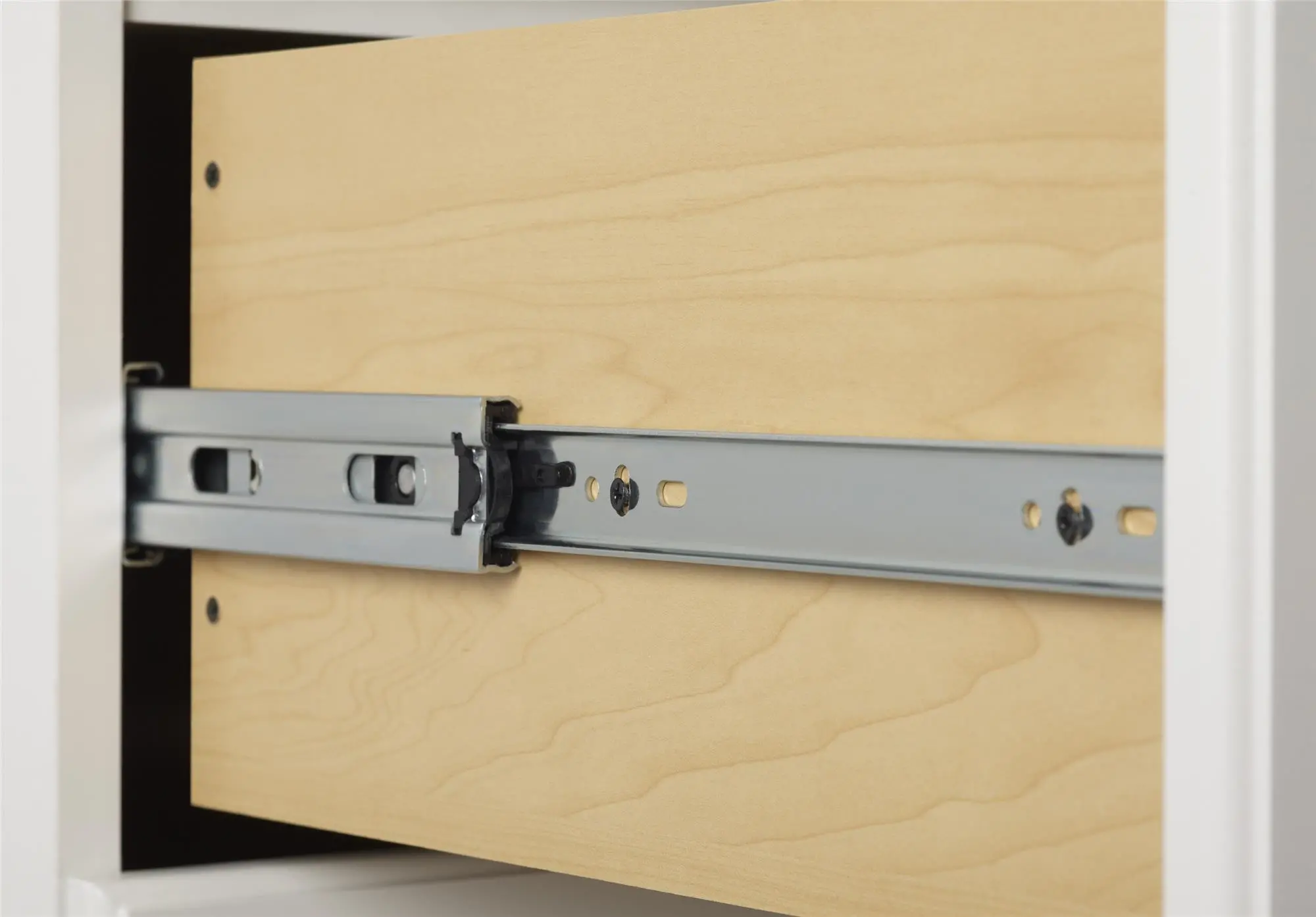 Kendall White 24  3 Drawer Base Cabinet-5