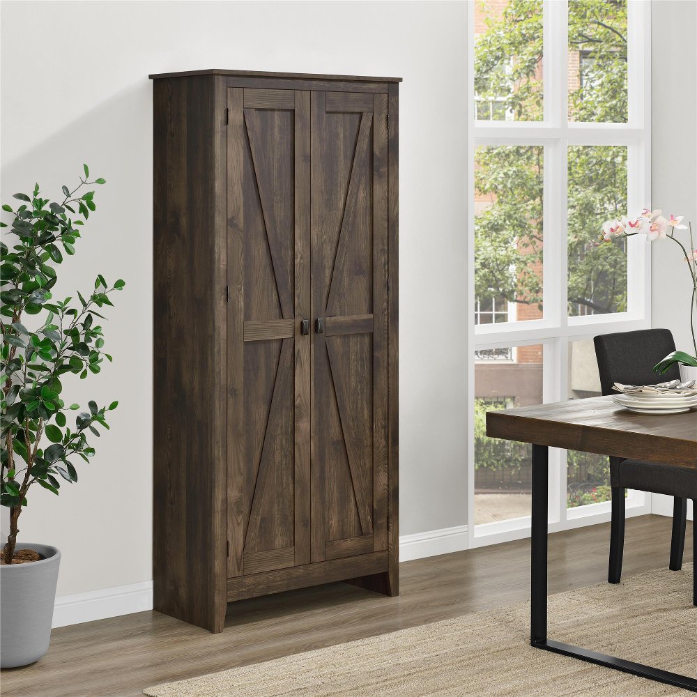 Farmington Brown 31.5" Wide Storage Cabinet