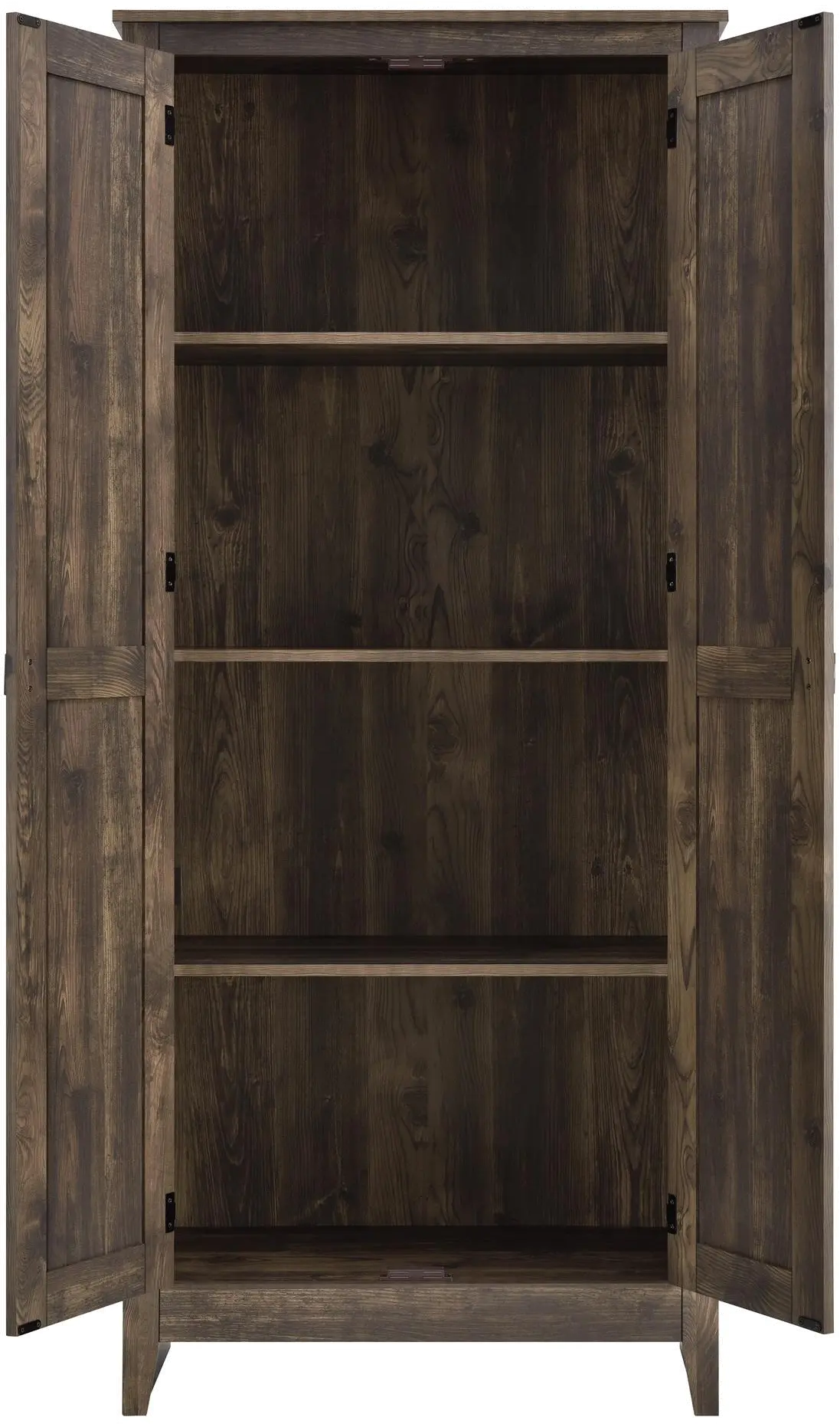 Farmington Brown 31.5  Wide Storage Cabinet-4