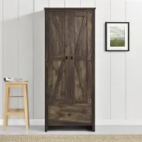 Farmington Brown 30  Wide Storage Cabinet